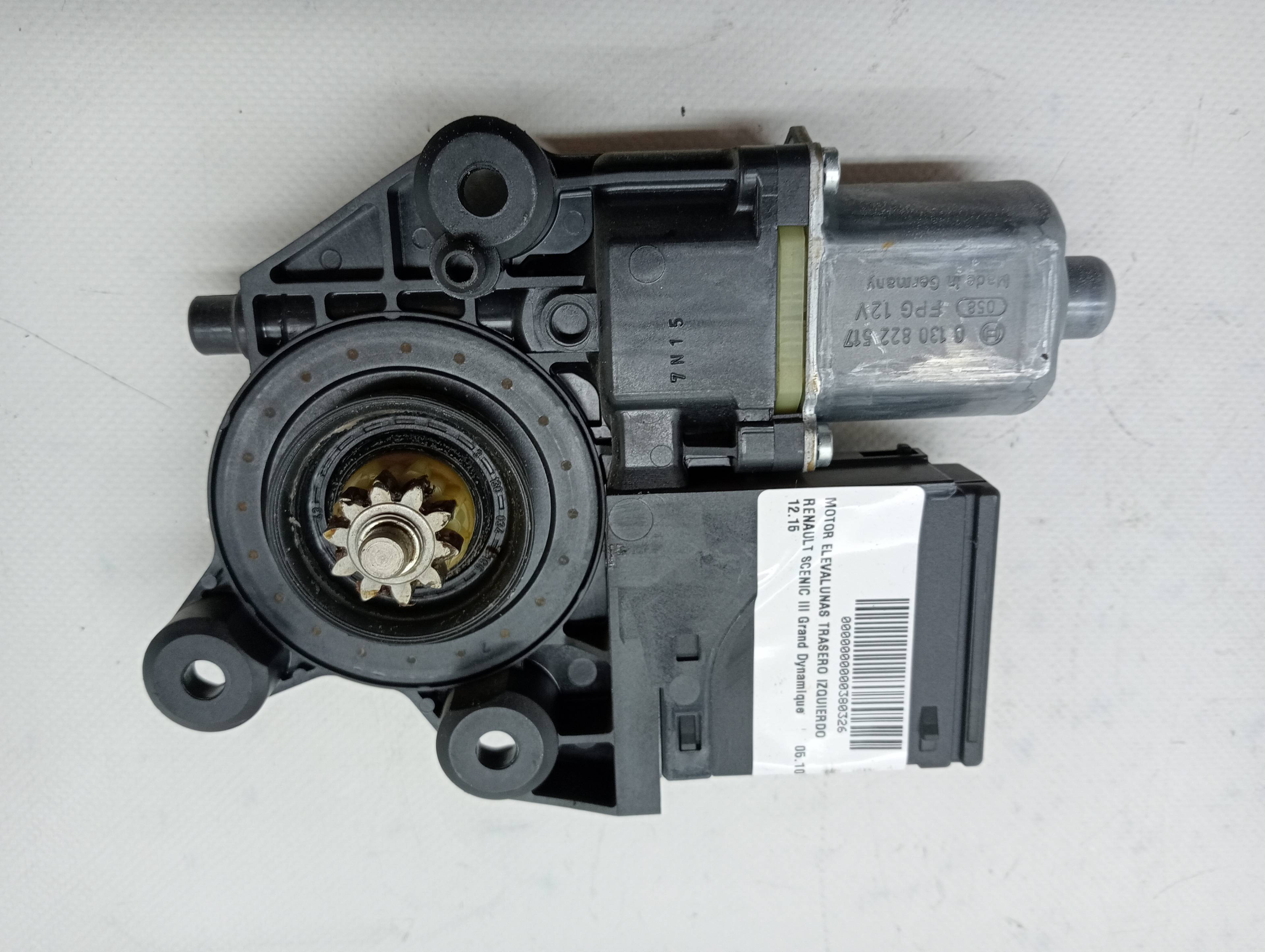 Motor vidro elétrico traseiro esquerdo RENAULT SCENIC III