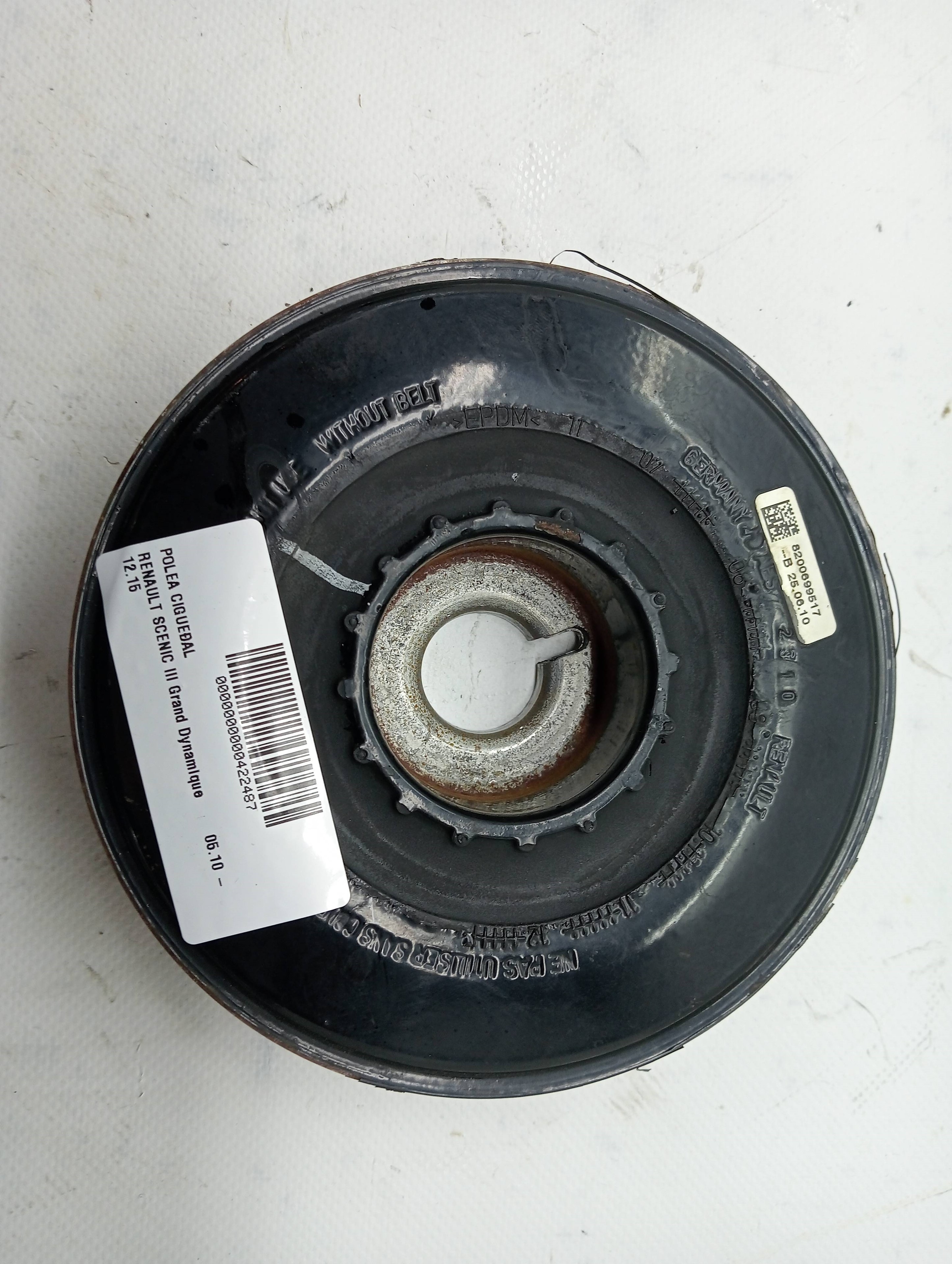 Polia do virabrequim RENAULT SCENIC III