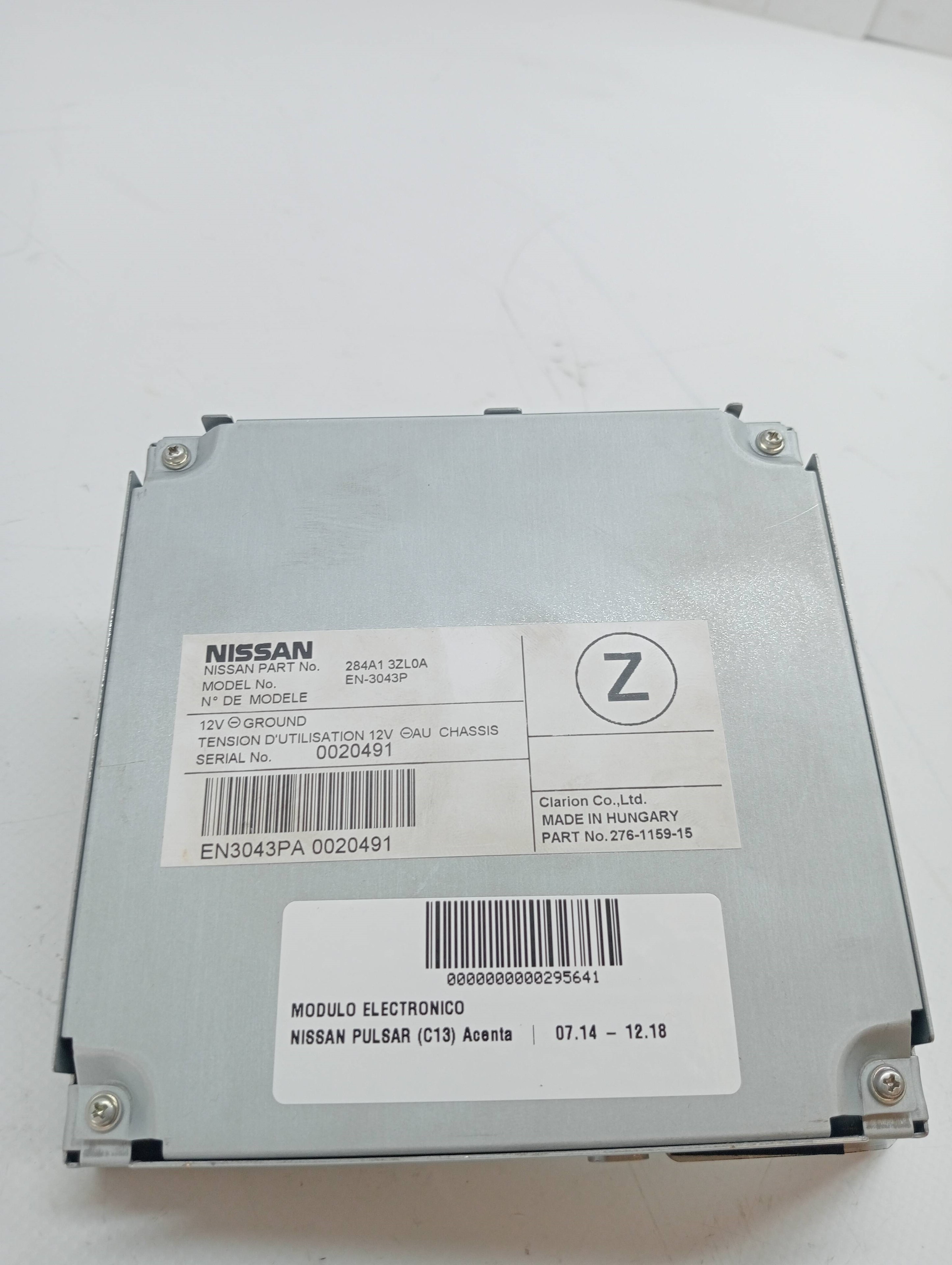 Système De Condamnation Avant Gauche NISSAN PULSAR – Pièce D'occasion 805013ZL0A, Garantie 24 Mois