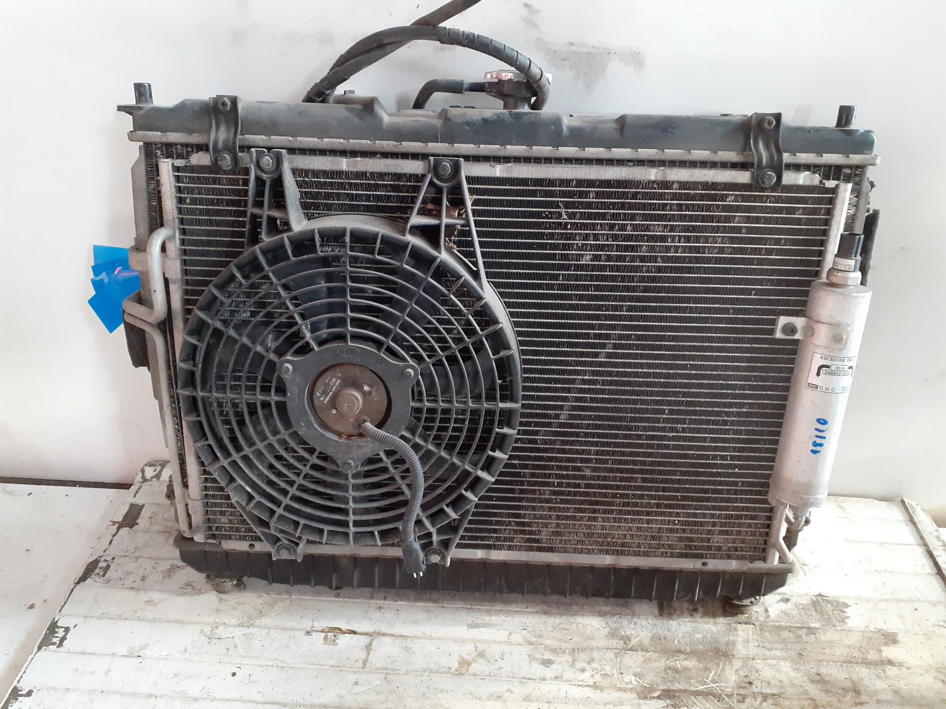 Radiator fan KIA CARENS