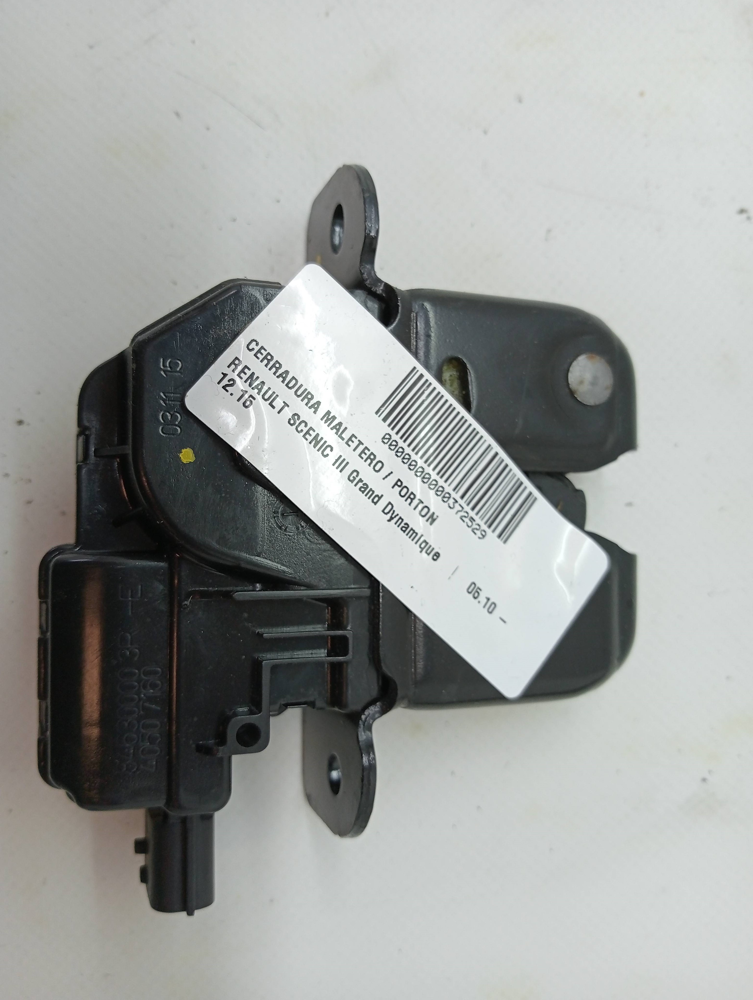 Serratura bagagliaio/portellone RENAULT SCENIC III