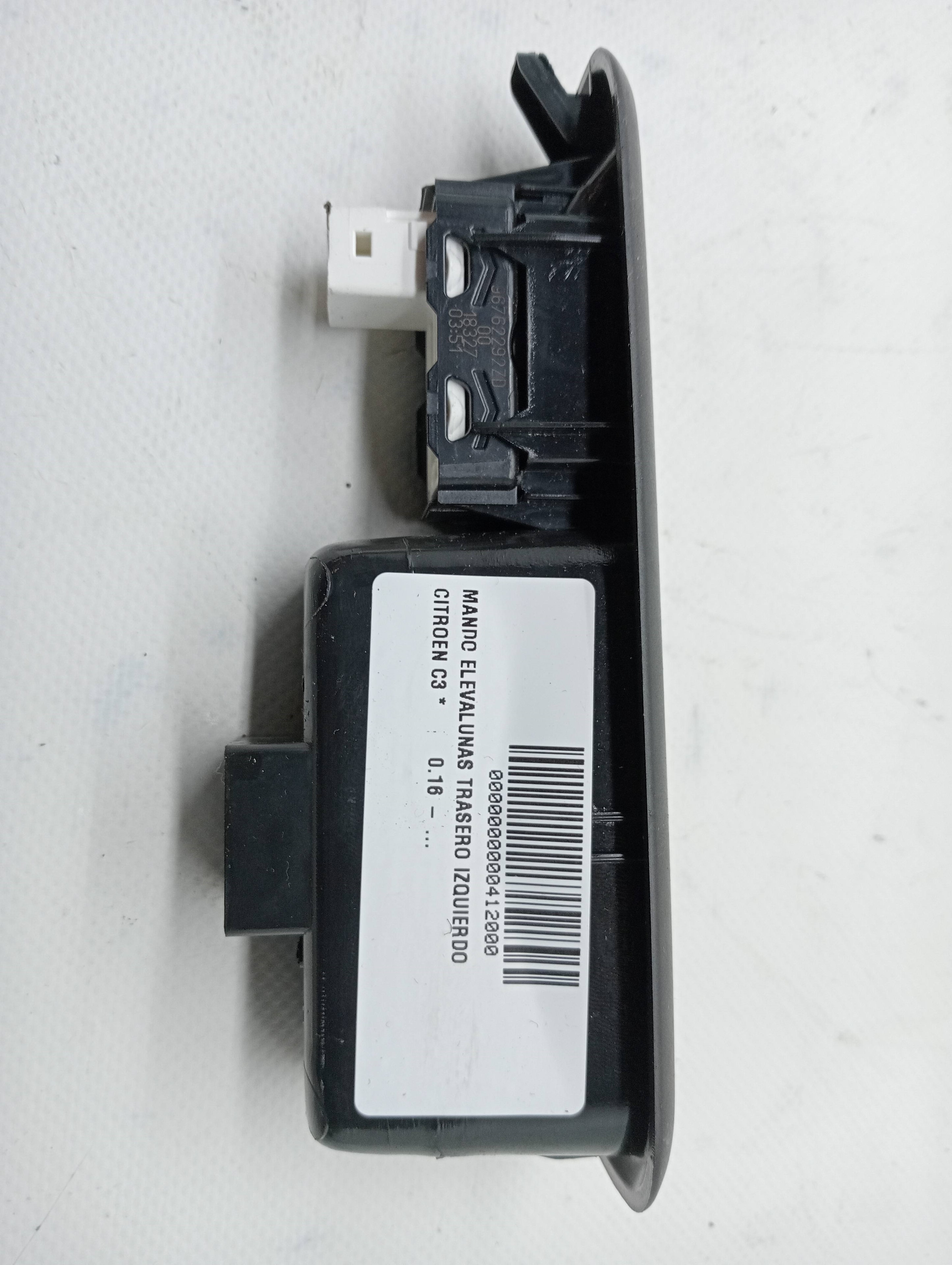 Commande lève-vitre arrière gauche CITROEN C3