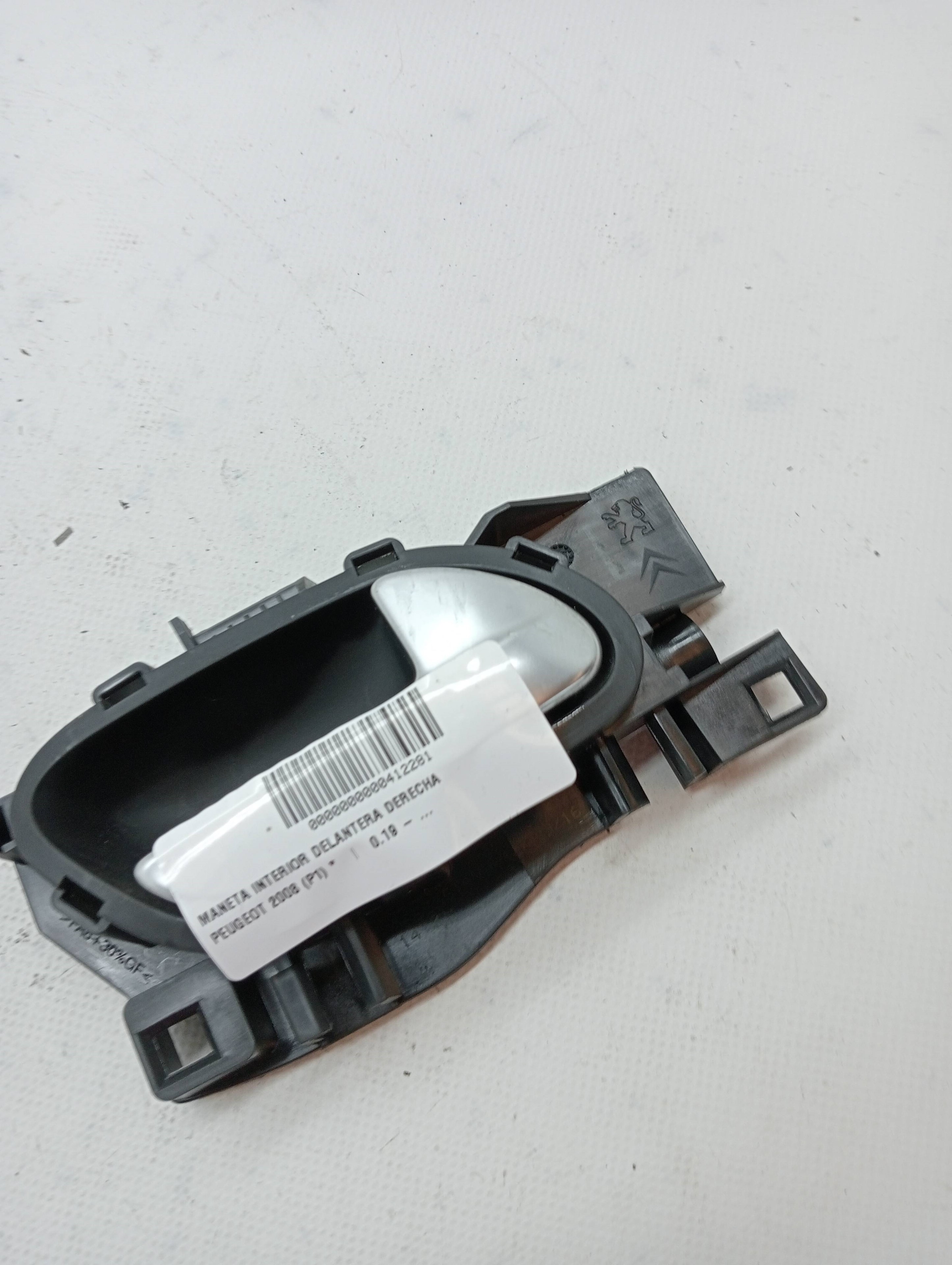Front Right Interior Door Handle PEUGEOT 2008 (P1)