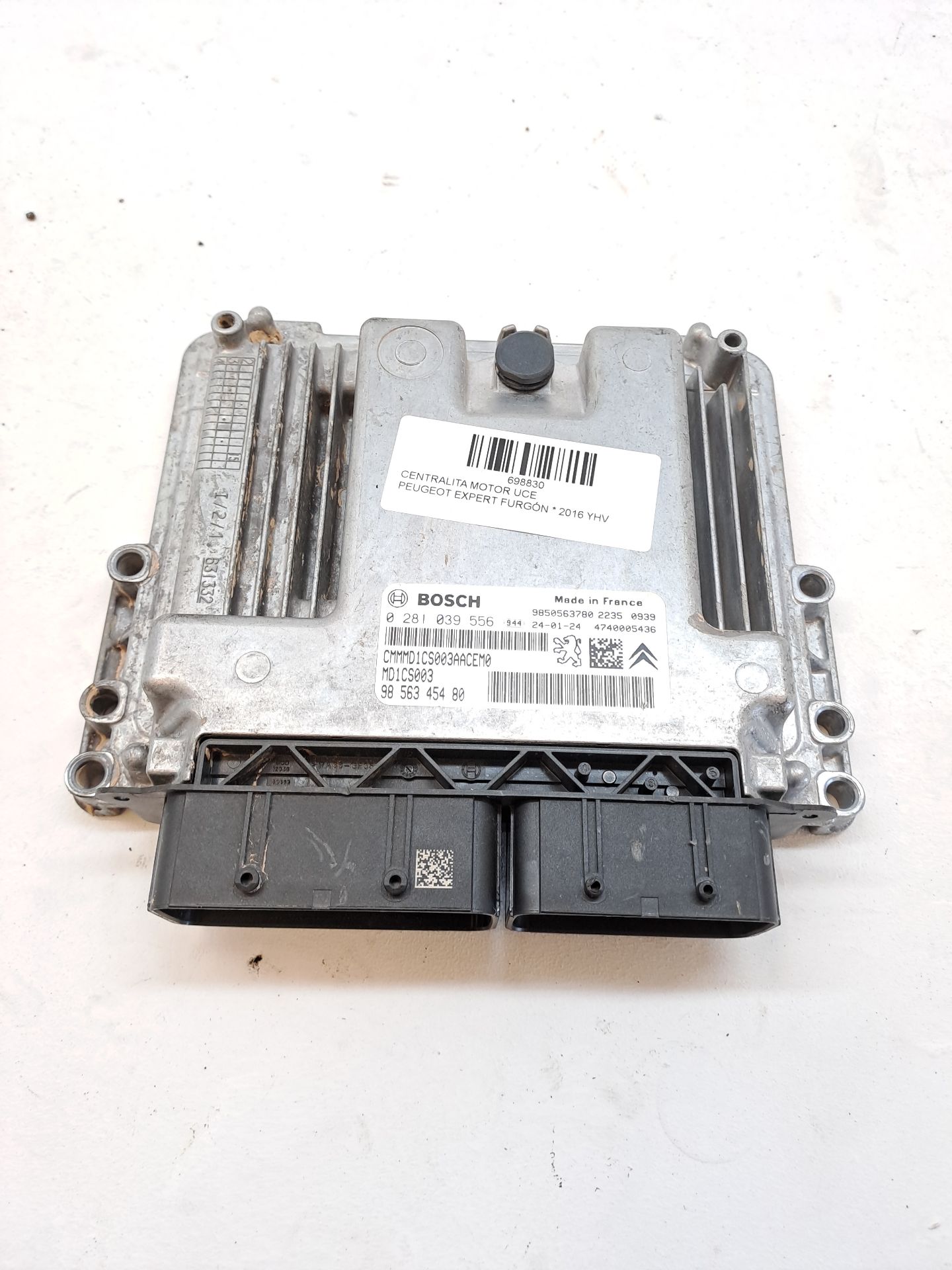 Engine control unit ECU PEUGEOT EXPERT FURGÓN