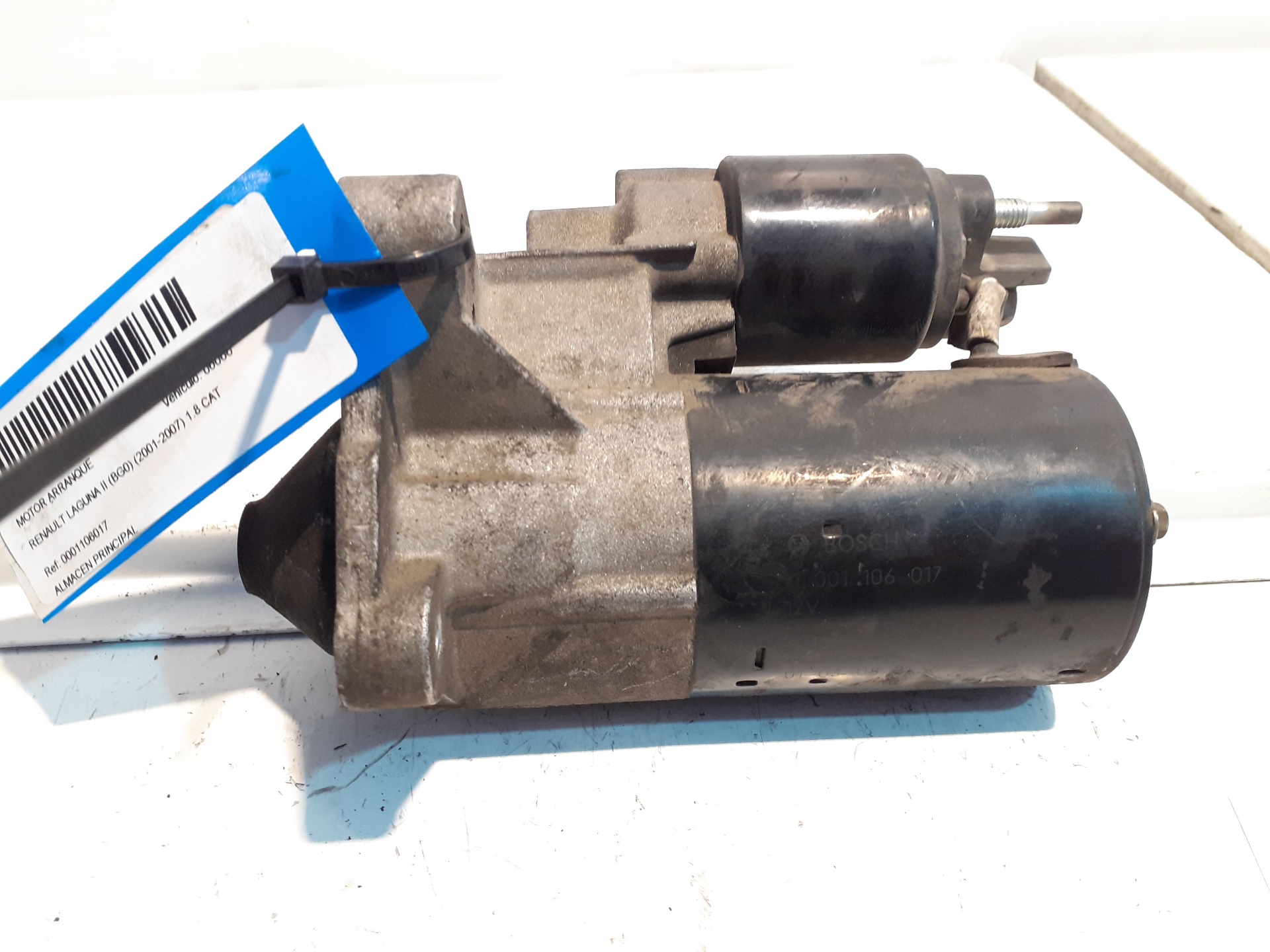 Anlasser RENAULT LAGUNA II (BG0)