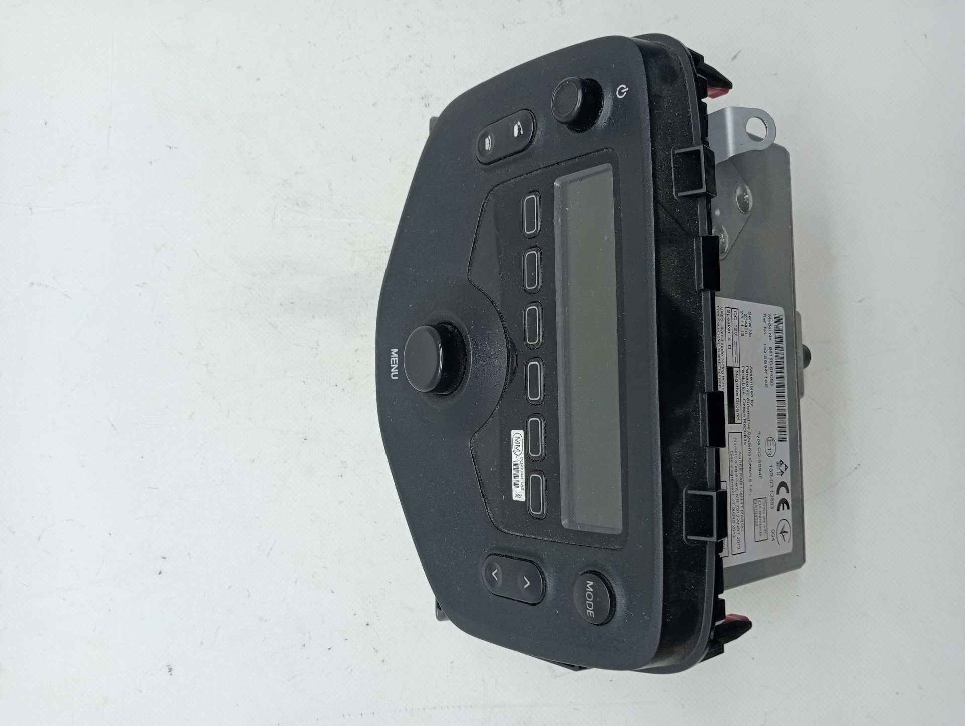 SISTEMA AUDIO / RADIO CD CITROEN C1