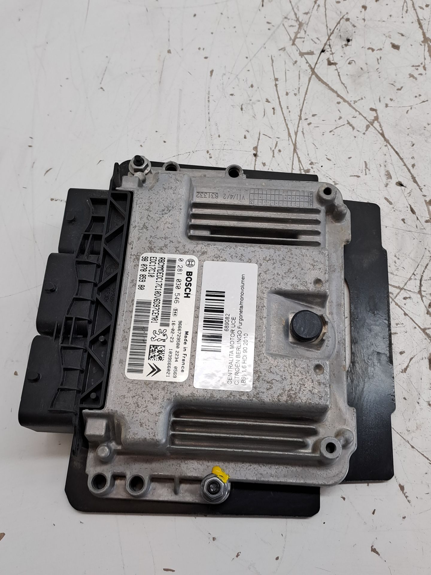 Motorsteuergerät CITROEN BERLINGO FURGONETA/MONOVOLUMEN (B9)