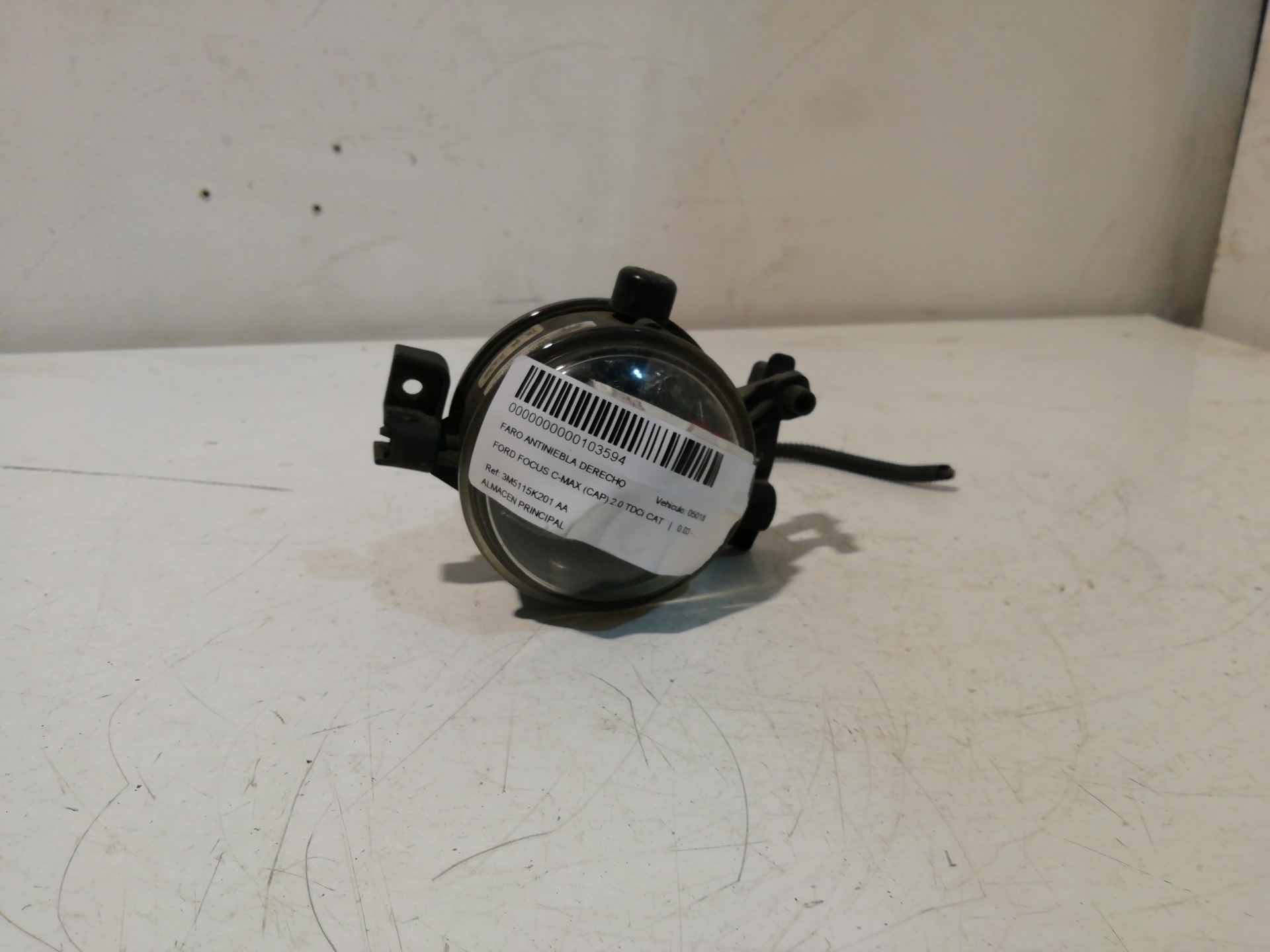 Farol de nevoeiro direito FORD FOCUS C-MAX (CAP)