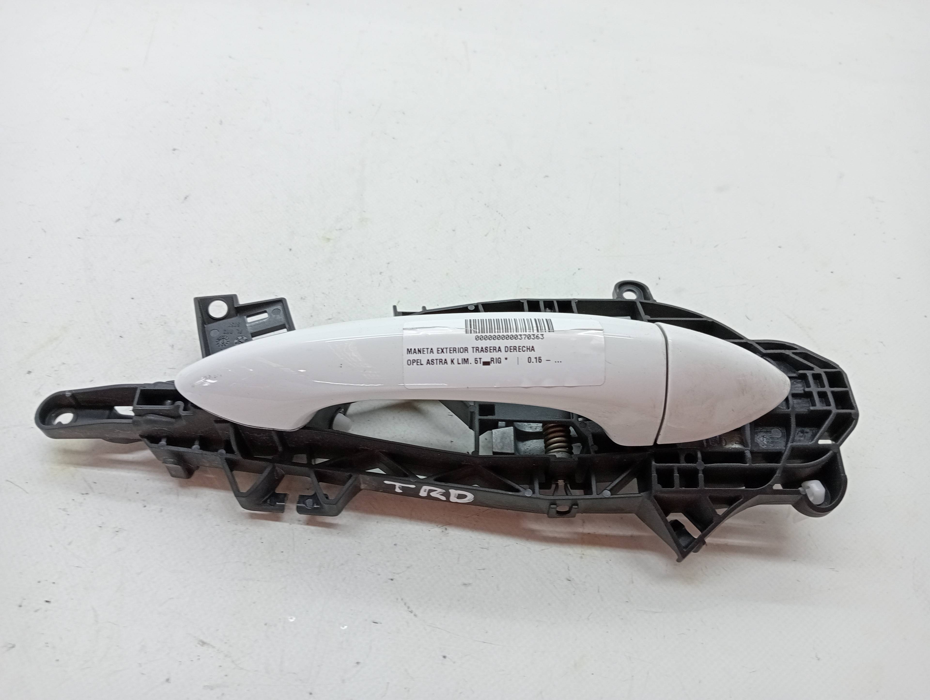 Poignée extérieure arrière droite OPEL ASTRA K LIM. 5TÜRIG