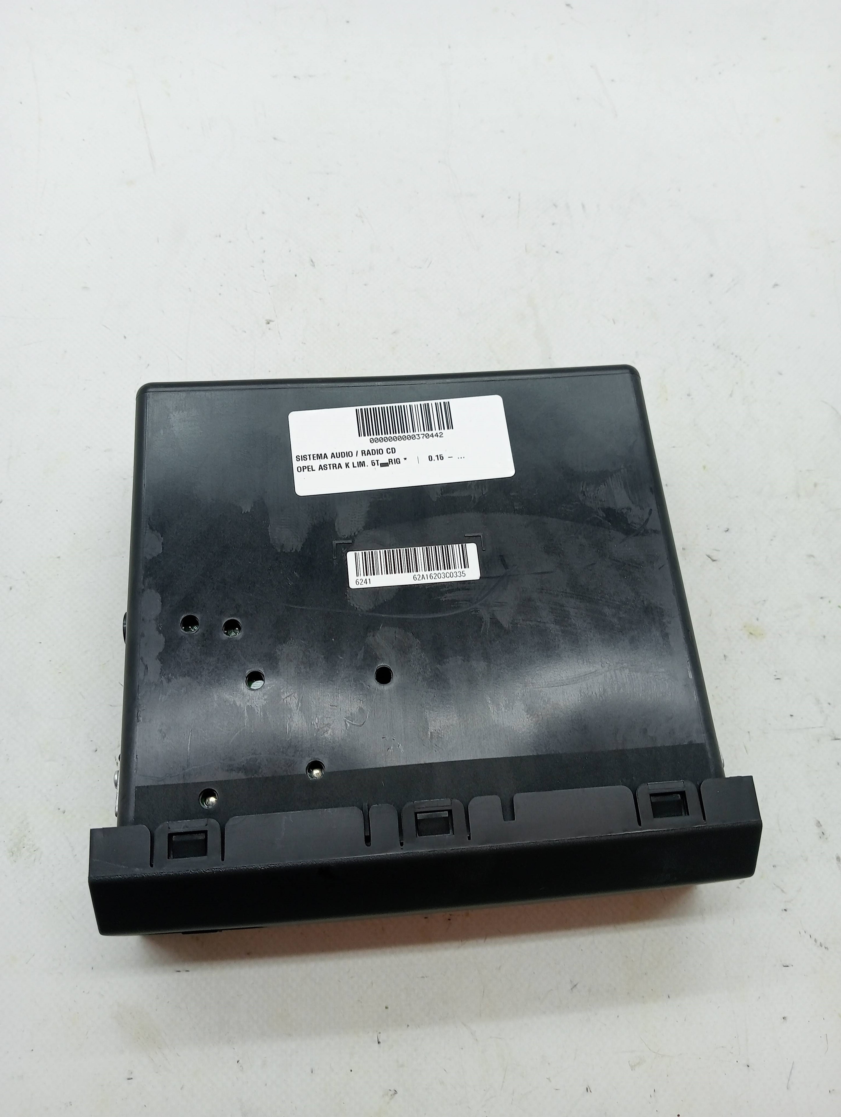 Audiosystem / CD-Radio OPEL ASTRA K LIM. 5TÜRIG