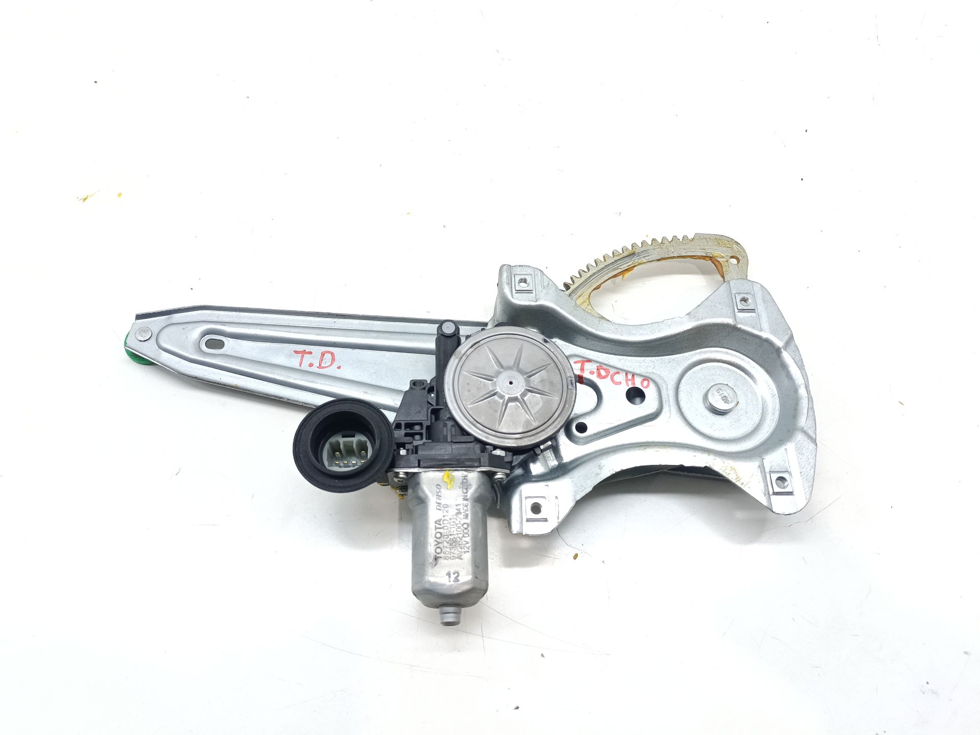 Rear right window regulator TOYOTA AURIS
