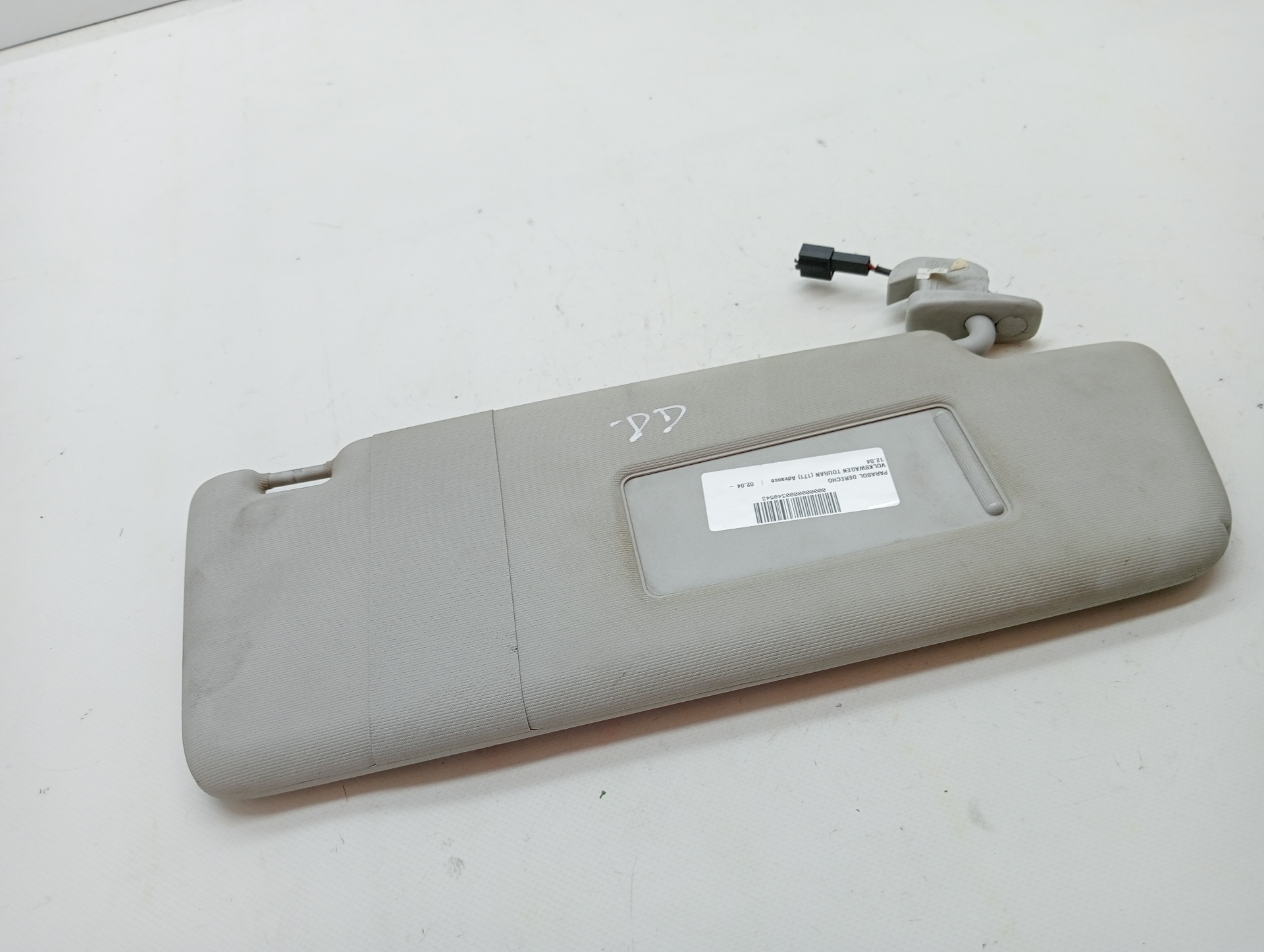 Para-sol direito VOLKSWAGEN TOURAN (1T1)