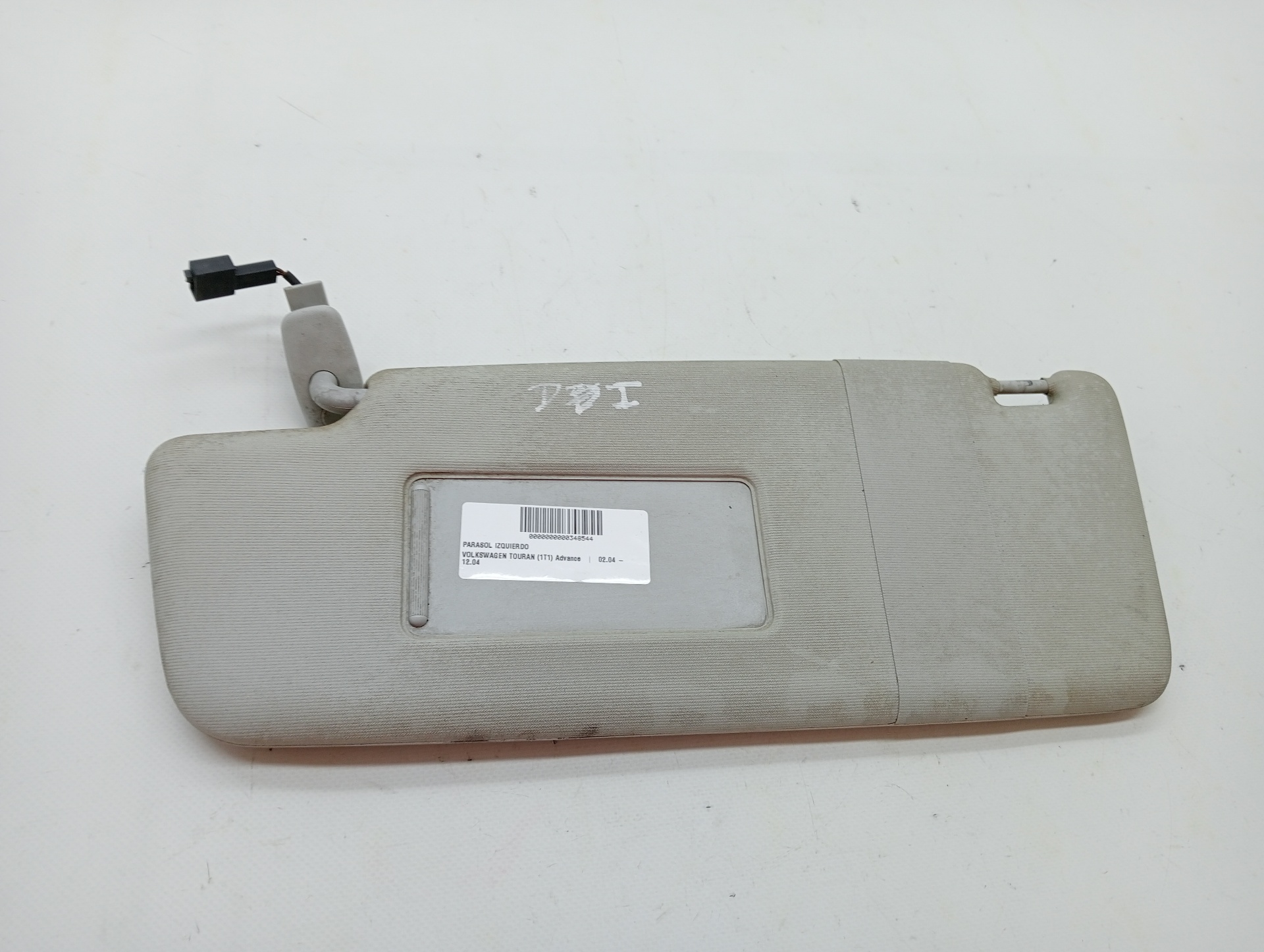 Para-sol esquerdo VOLKSWAGEN TOURAN (1T1)