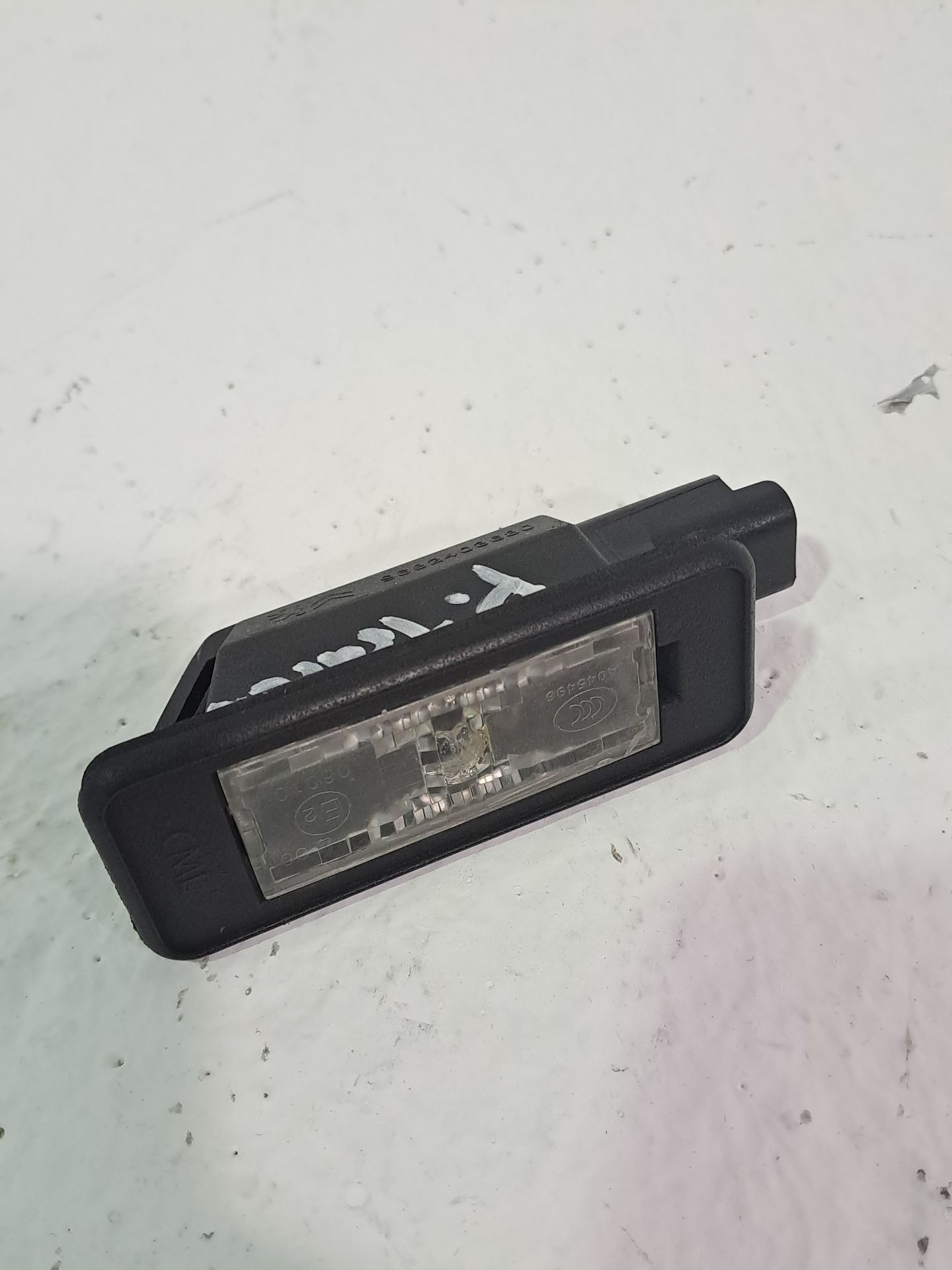 Luz da matrícula CITROEN C3