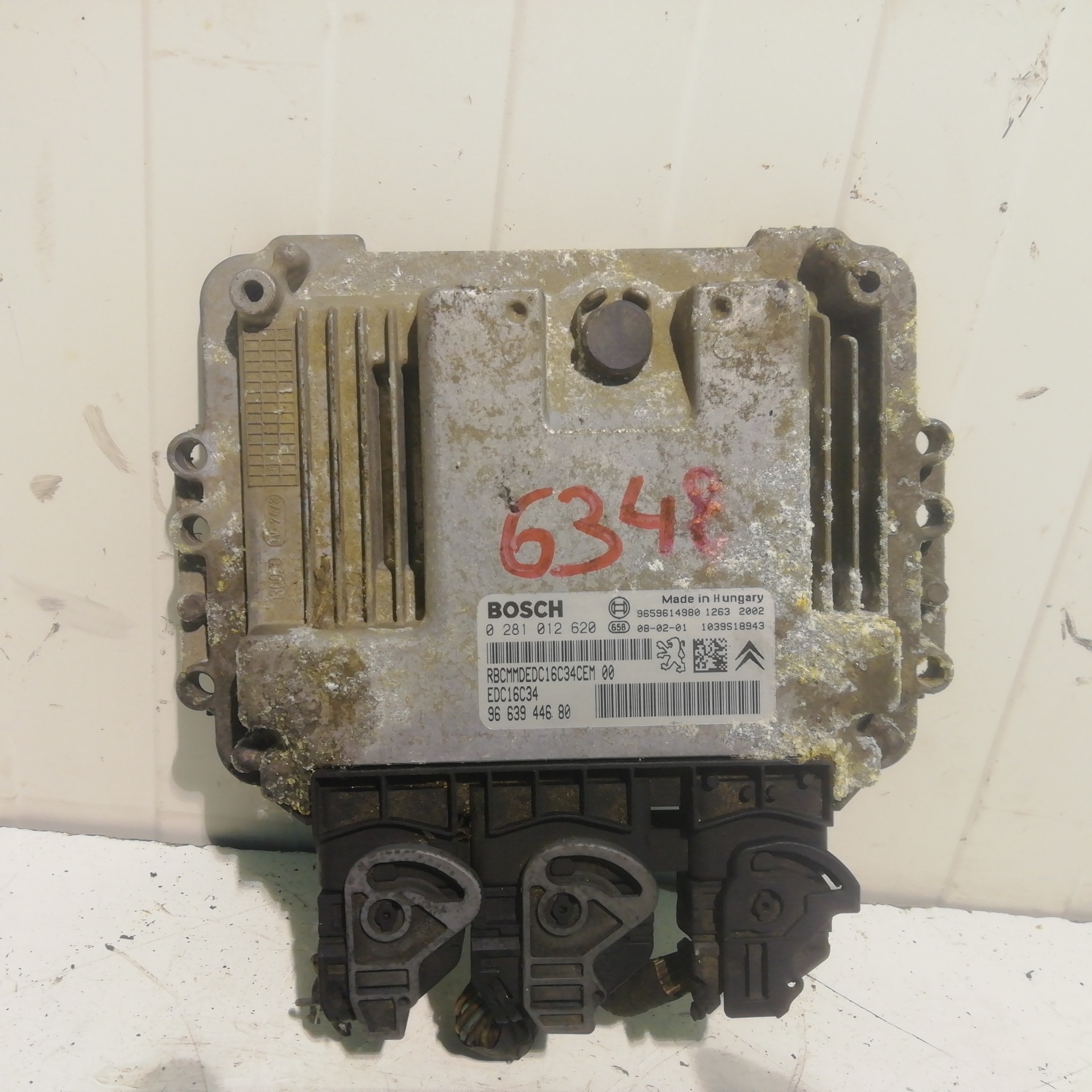 Engine control unit ECU CITROEN BERLINGO STATION WAGON
