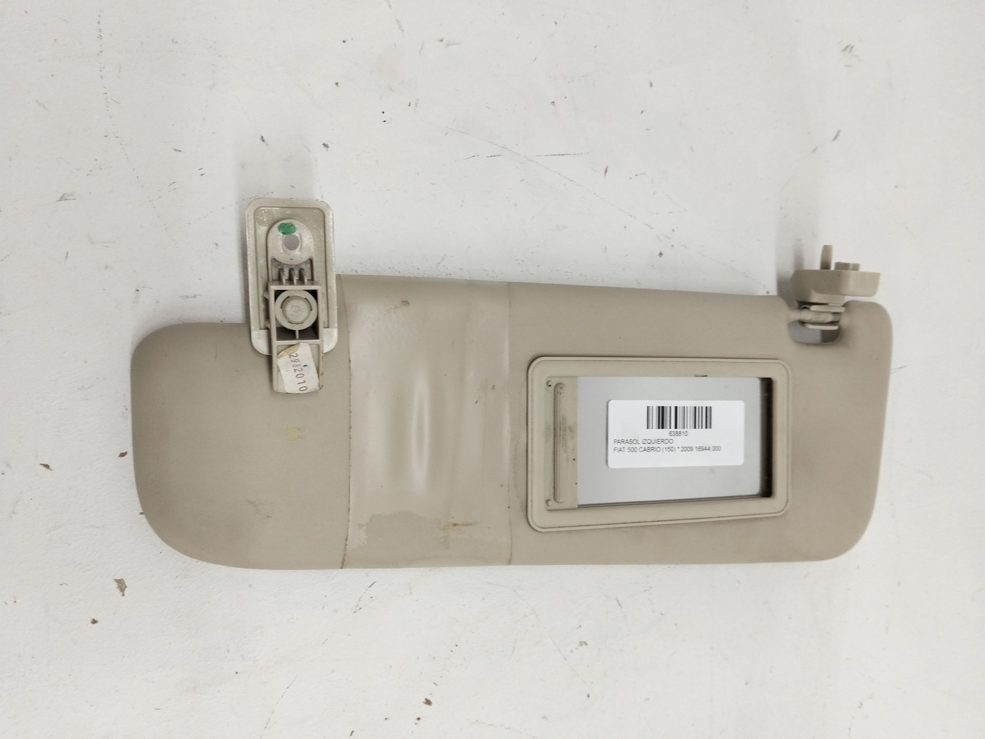 Sun Visor Left FIAT 500 CABRIO (150)