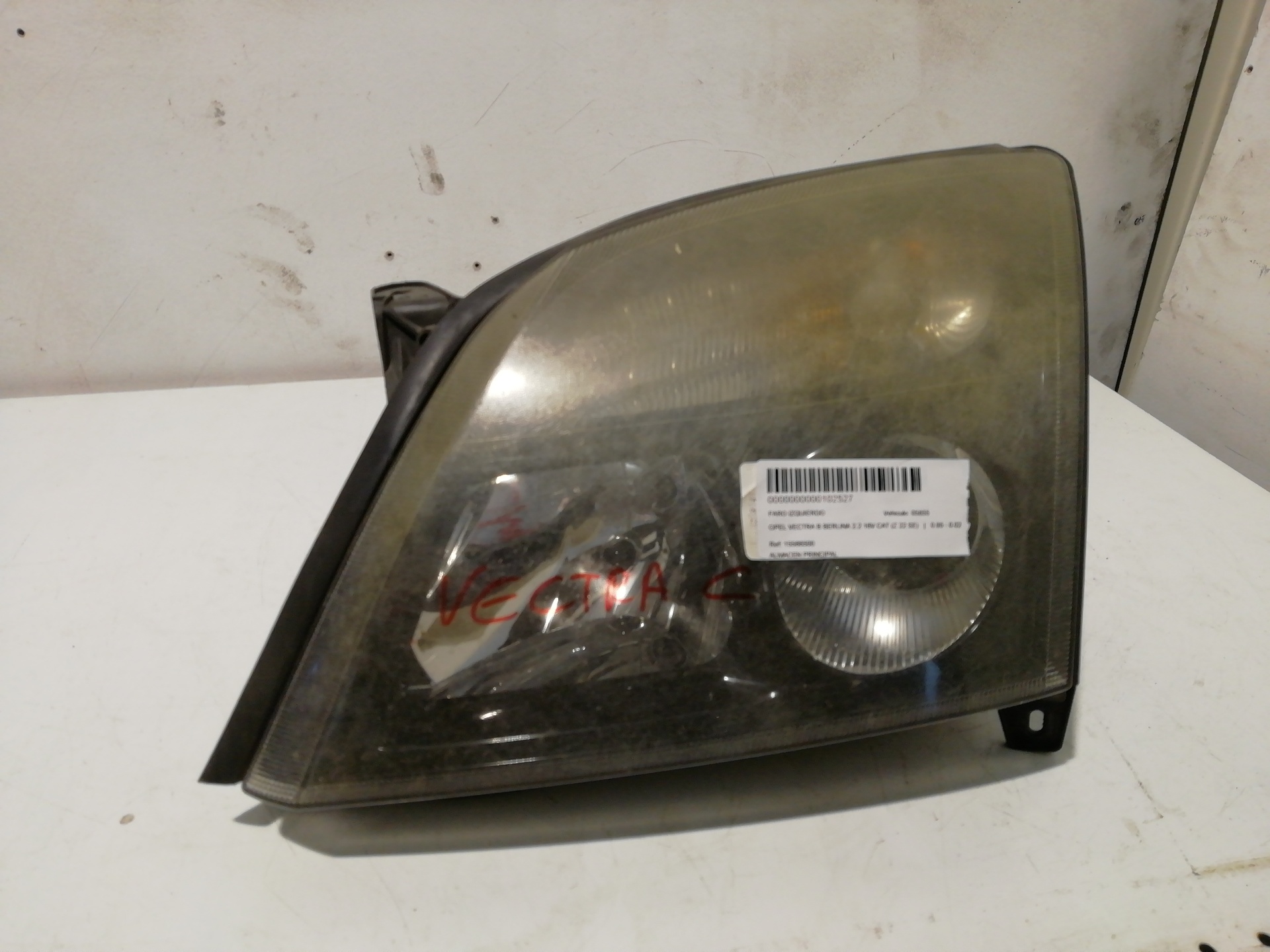 Left headlight OPEL VECTRA C BERLINA