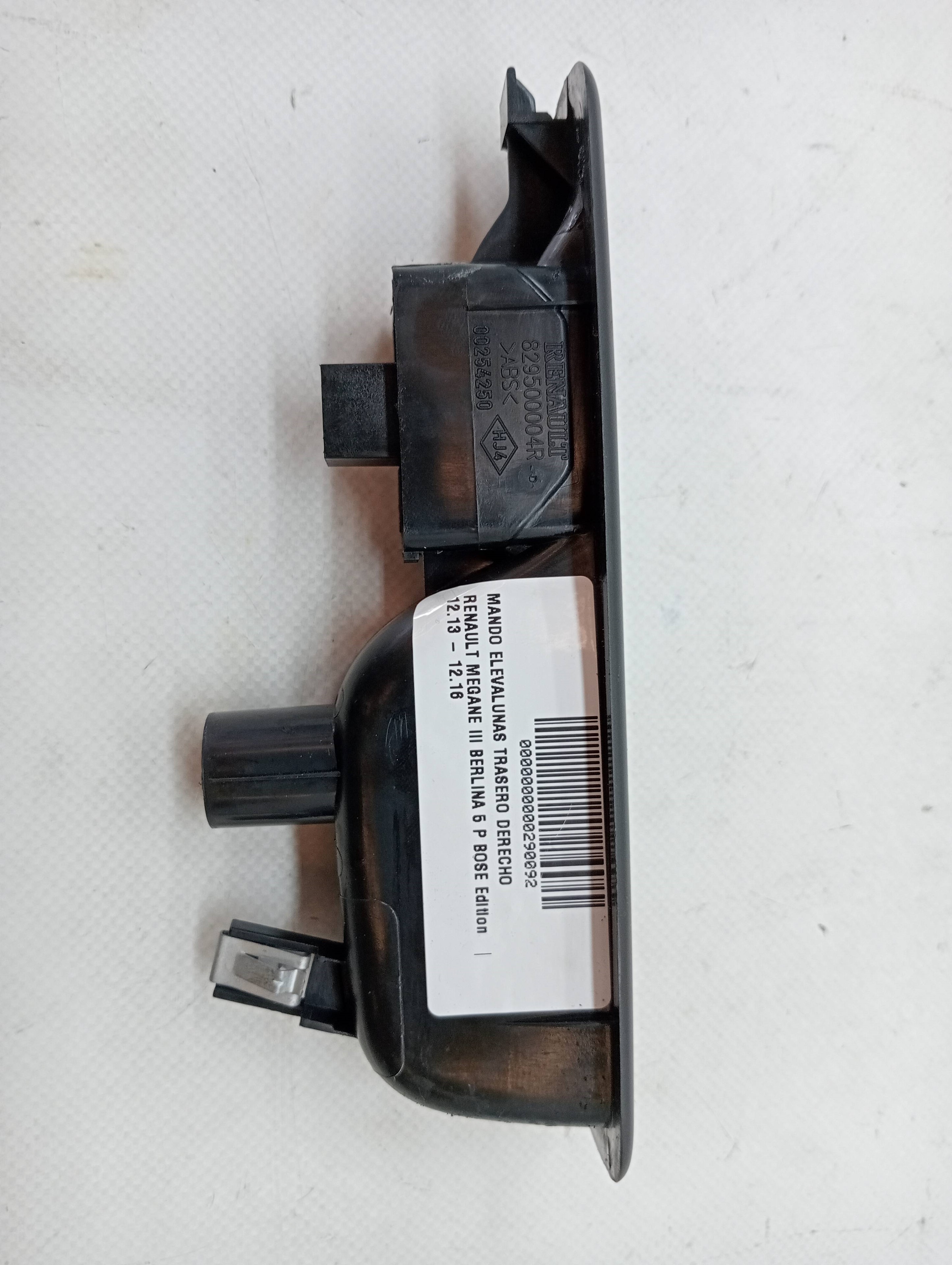 Comando vidro elétrico traseiro direito RENAULT MEGANE III BERLINA 5 P