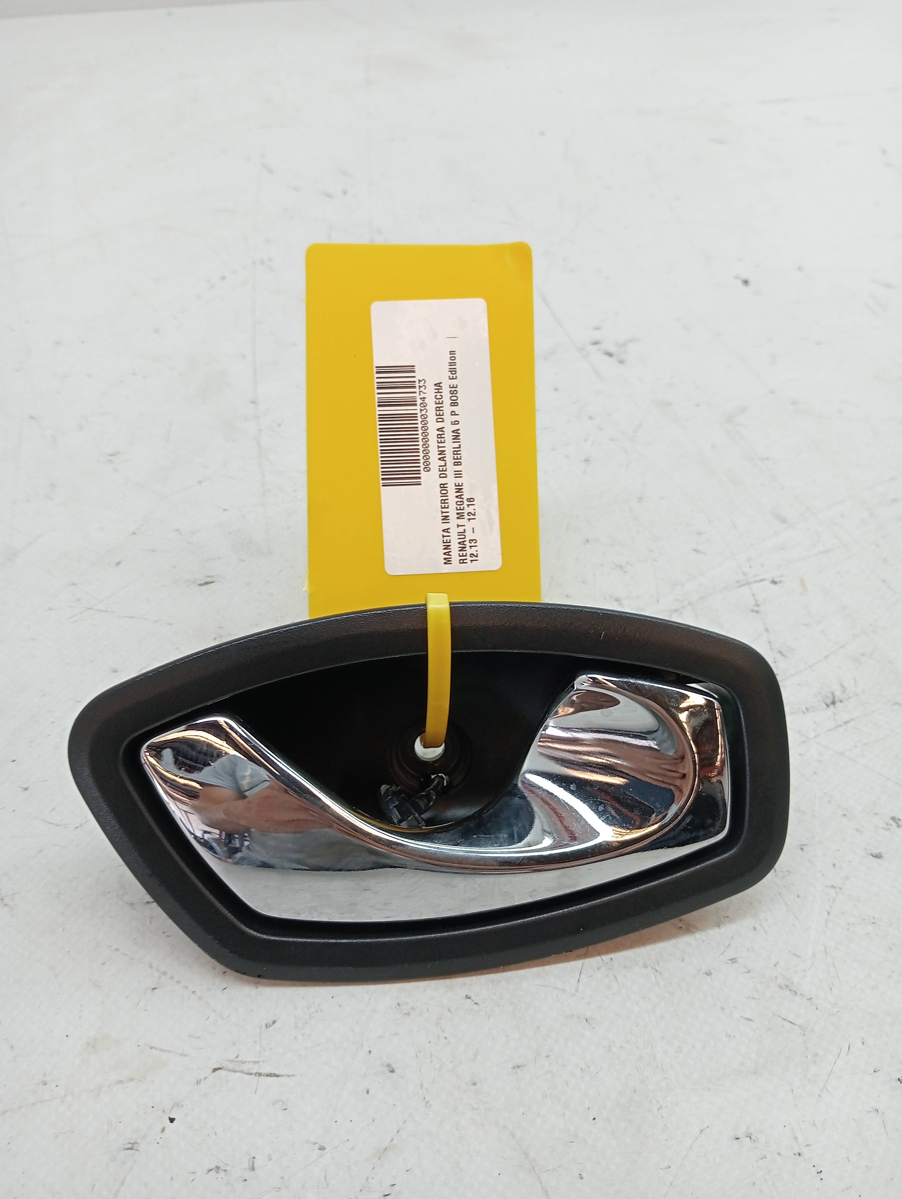 Puxador interno dianteiro direito RENAULT MEGANE III BERLINA 5 P