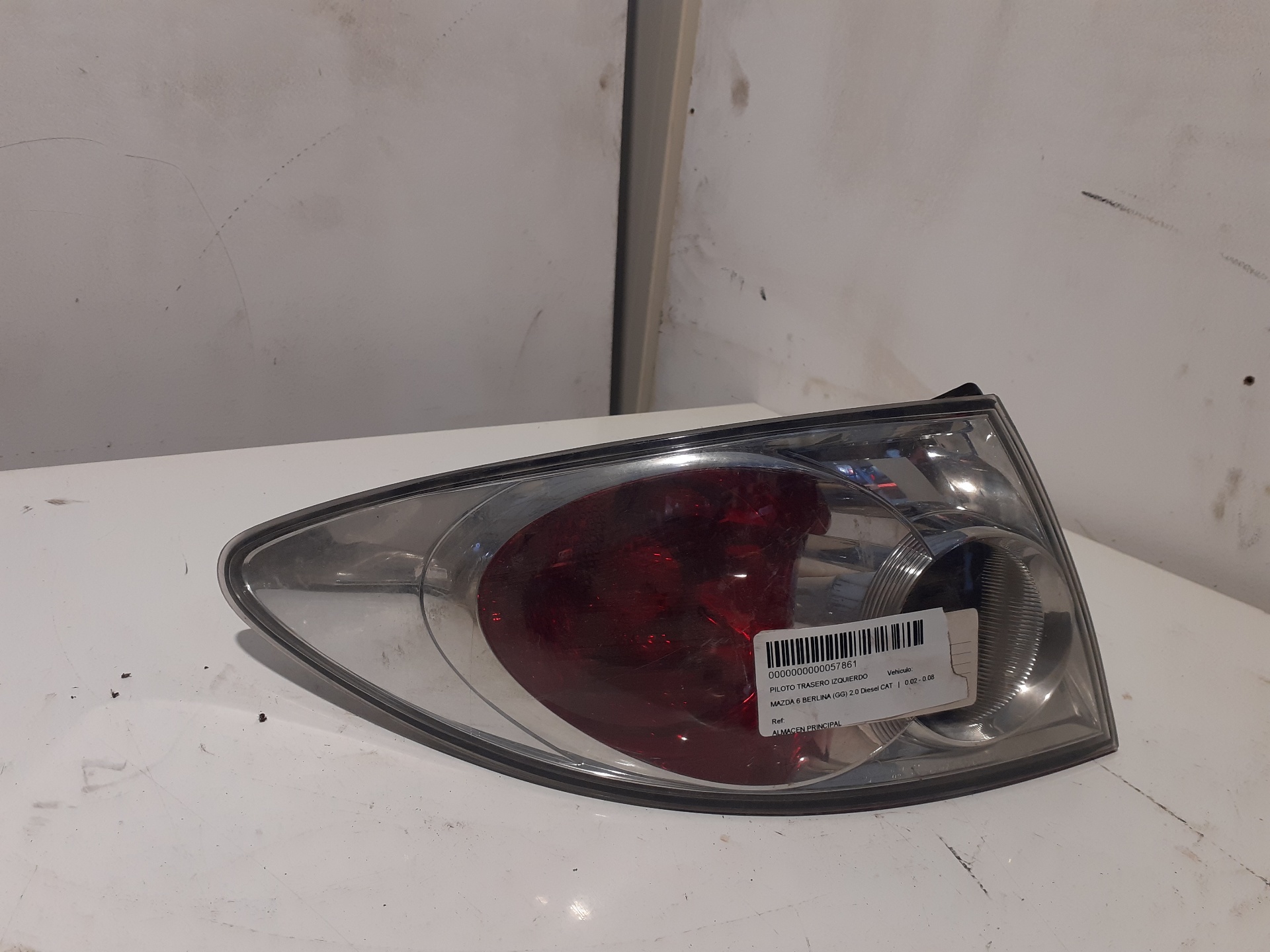 Farol traseiro esquerdo MAZDA 6 BERLINA (GG)