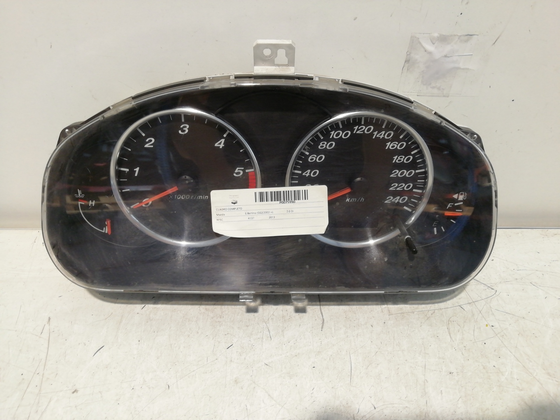 Combiné d’instruments MAZDA 6 BERLINA (GG)