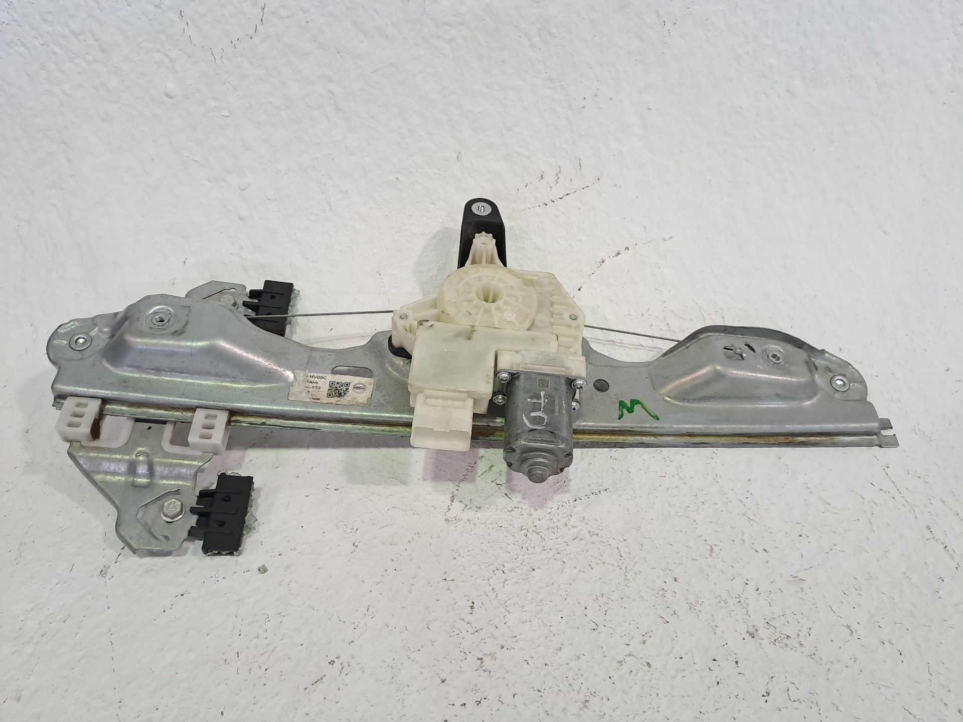 Rear right window regulator NISSAN QASHQAI I (J10, NJ10)