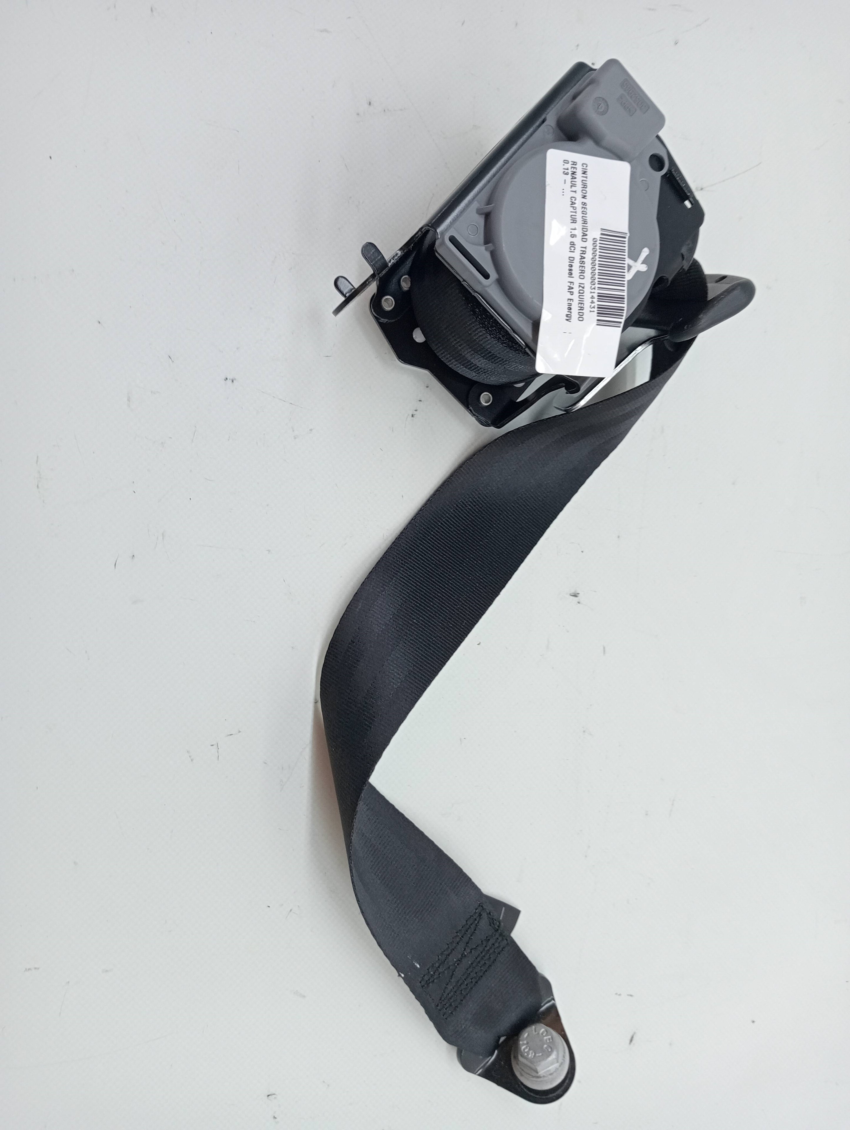 Sicherheitsgurt hinten links RENAULT CAPTUR