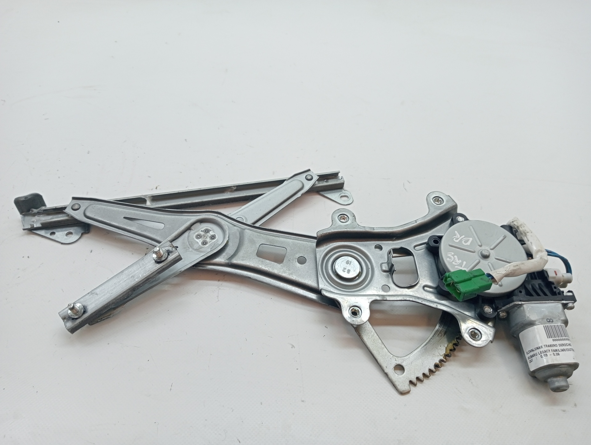 Rear right window regulator SUBARU LEGACY FAMILIAR/OUTBACK B13 (BP)