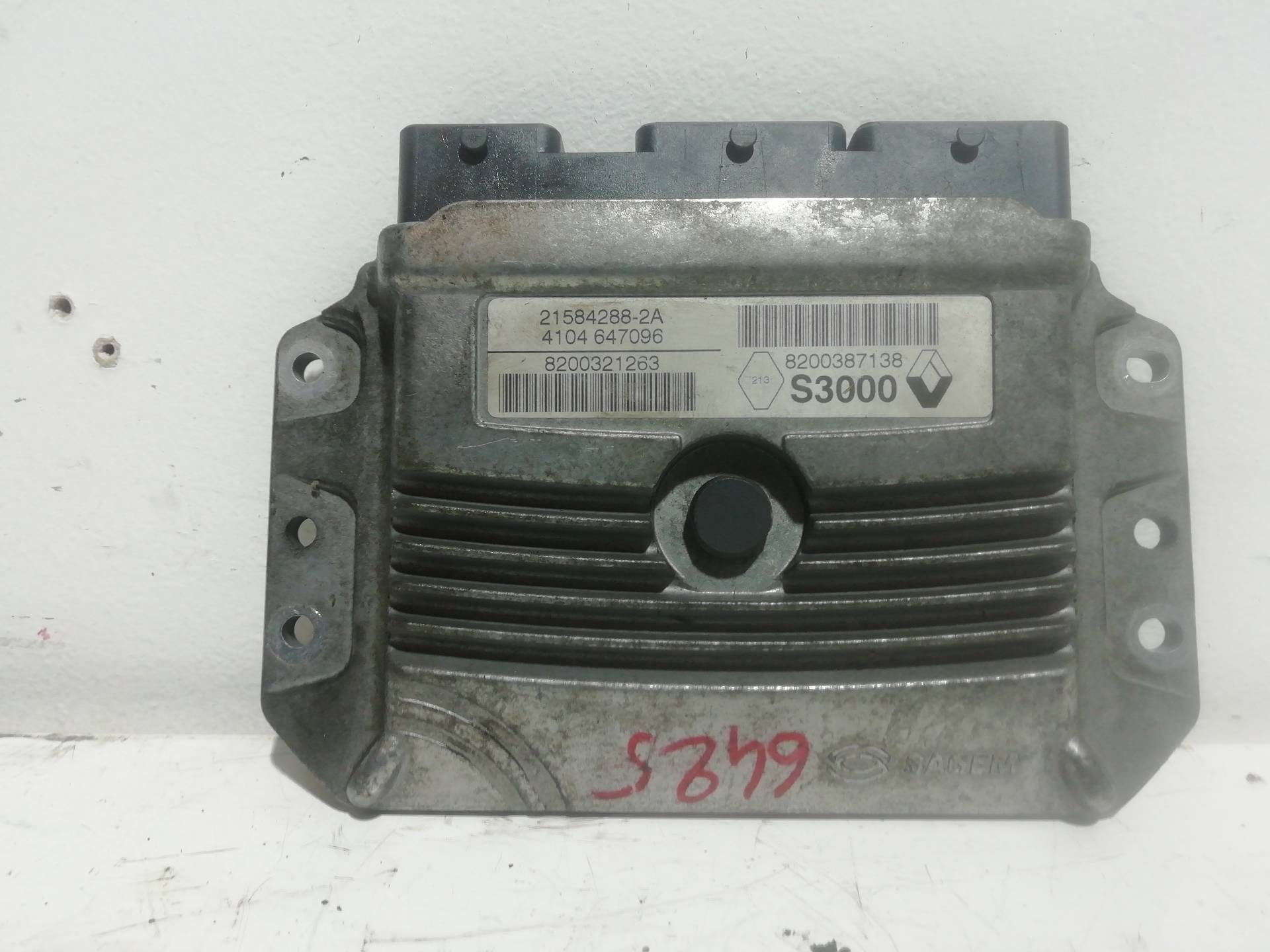 Engine control unit ECU RENAULT MEGANE II CLASSIC BERLINA
