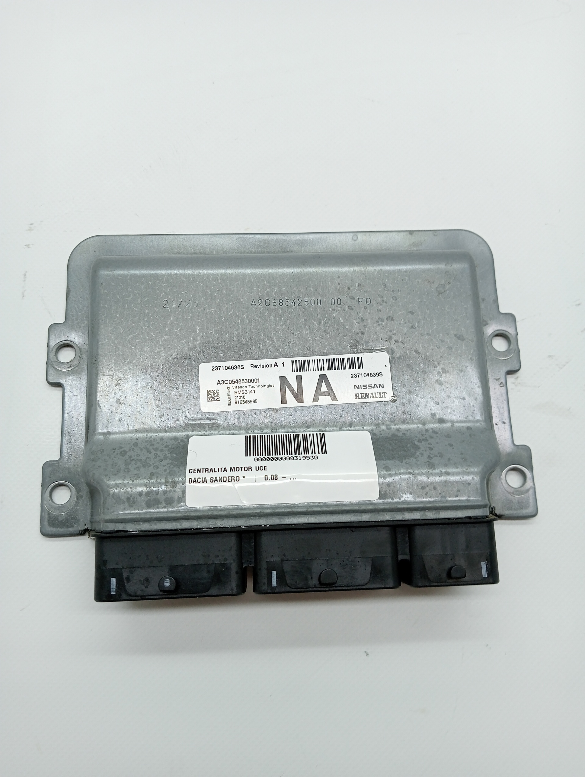 Calculateur moteur DACIA SANDERO