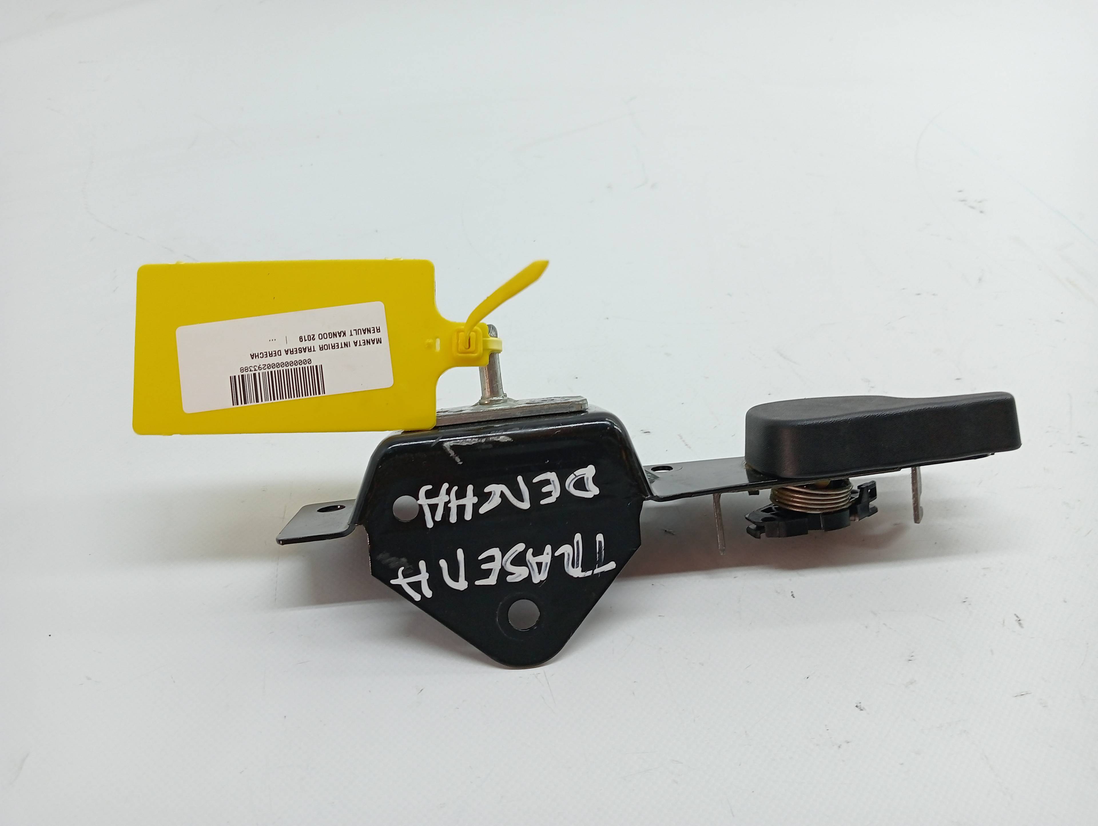 Rear Right Interior Door Handle RENAULT KANGOO 2019