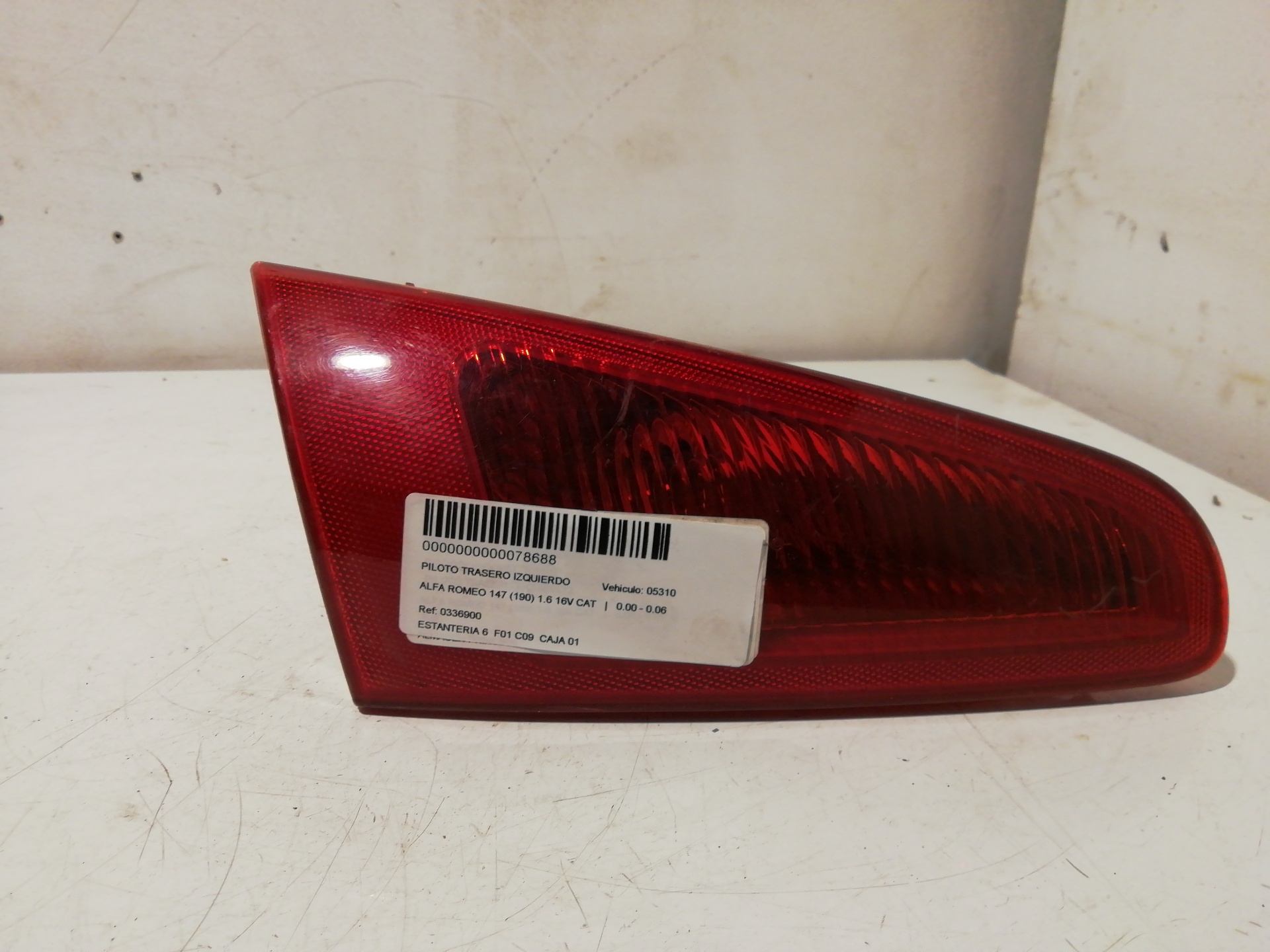 Heckleuchte links ALFA ROMEO 147 (190)