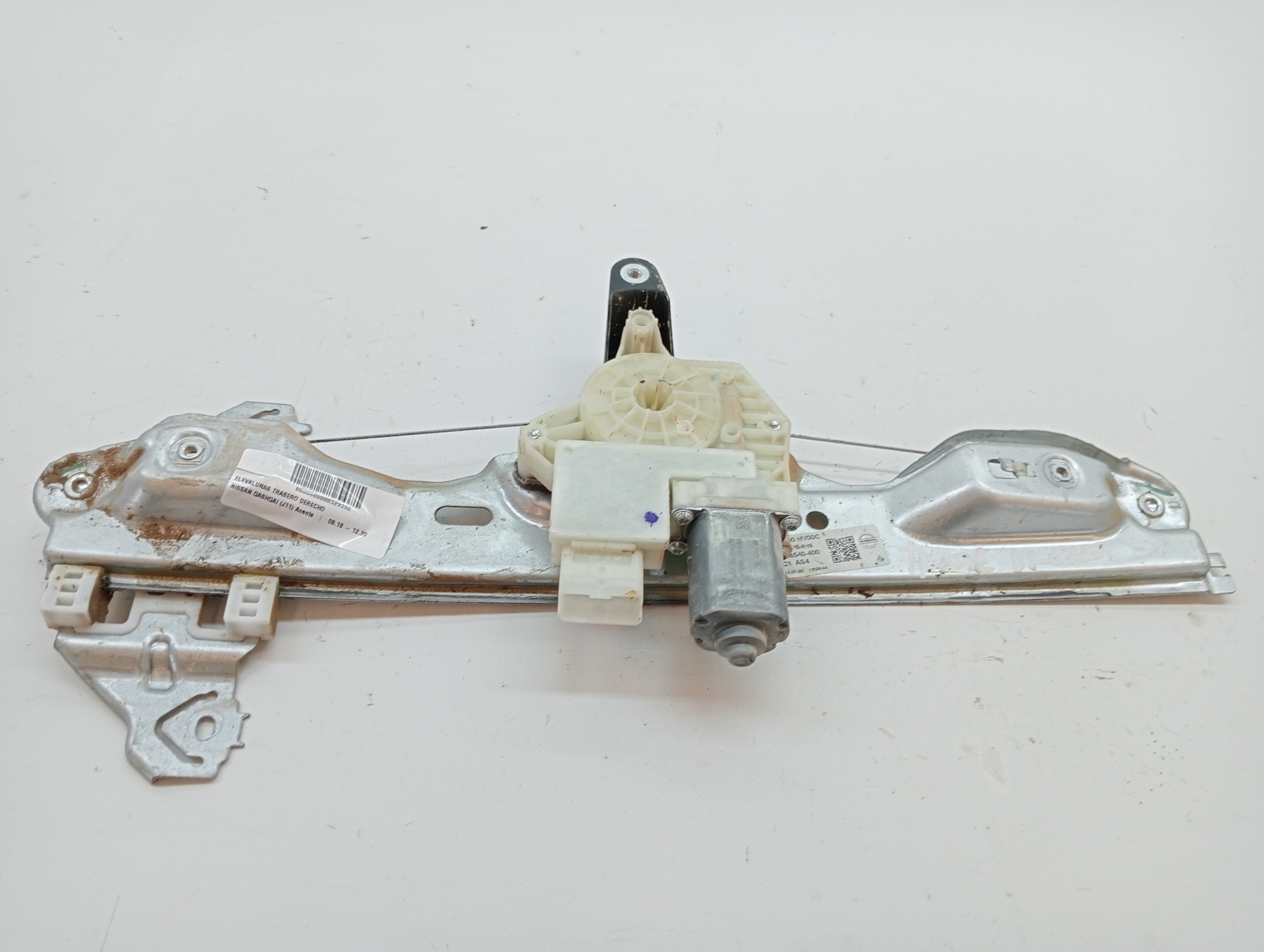 Rear right window regulator NISSAN QASHQAI (J11)