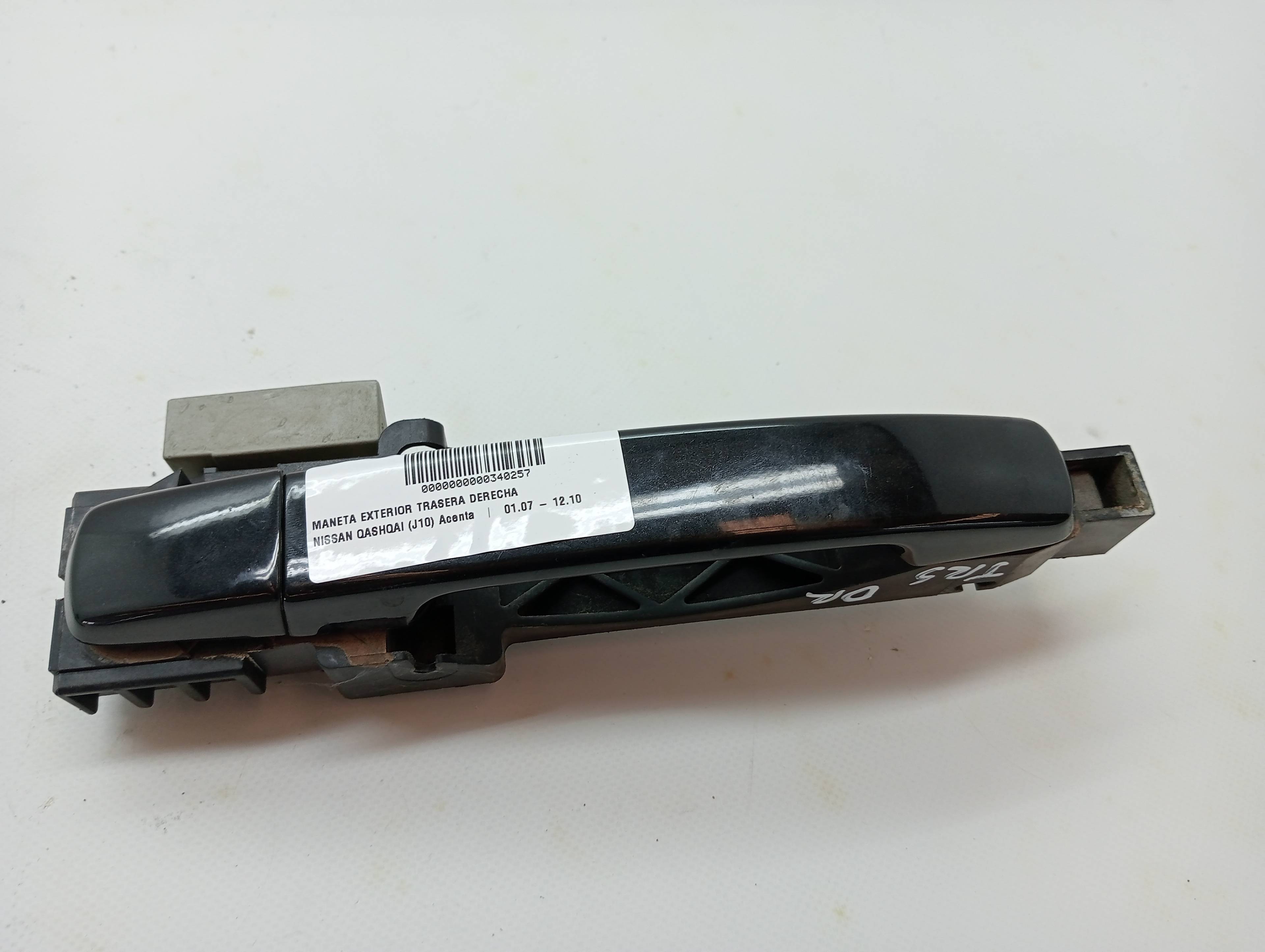 Rear Right Exterior Door Handle NISSAN QASHQAI (J10)