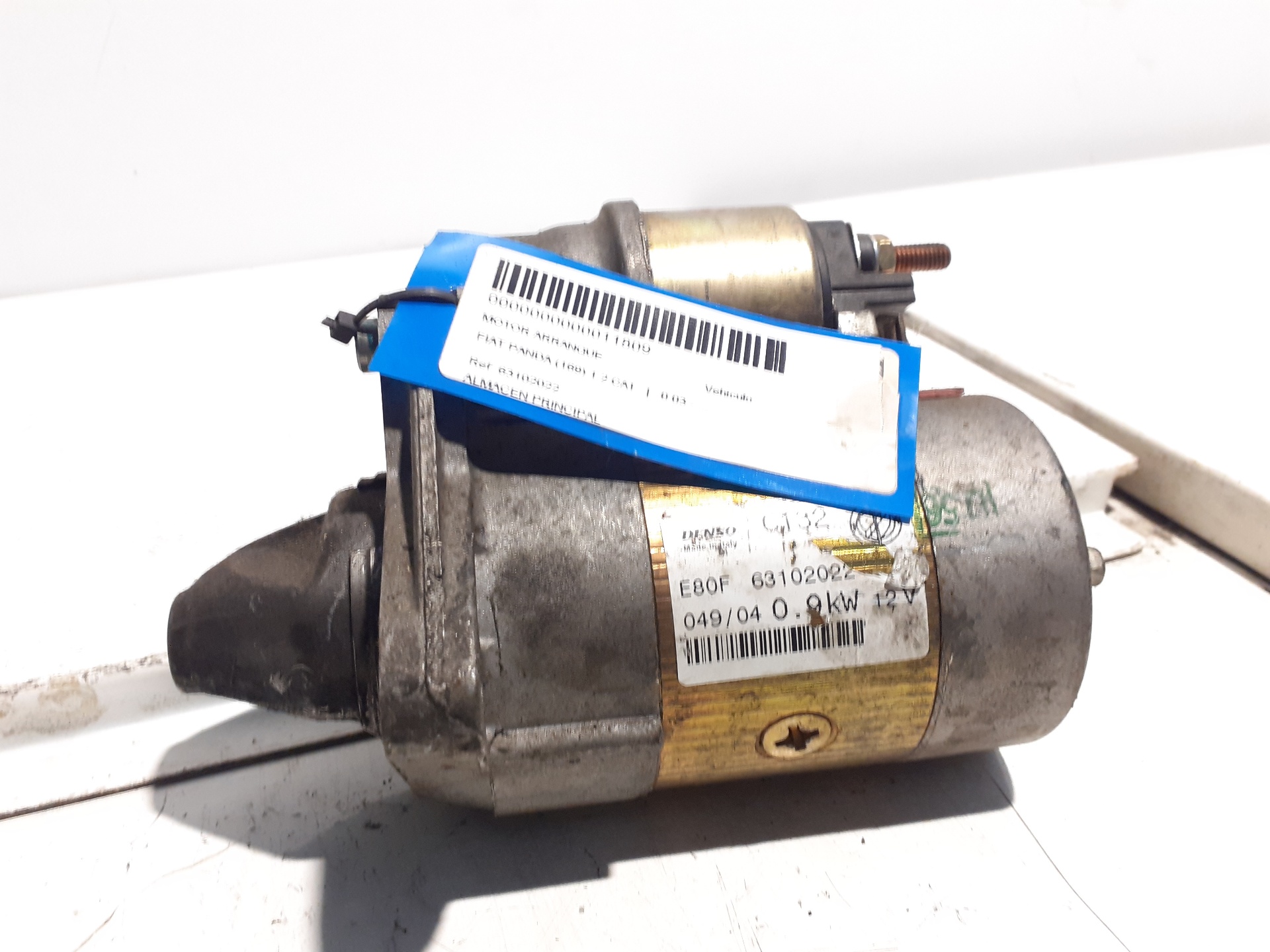 Motorino di avviamento FIAT PANDA (169)