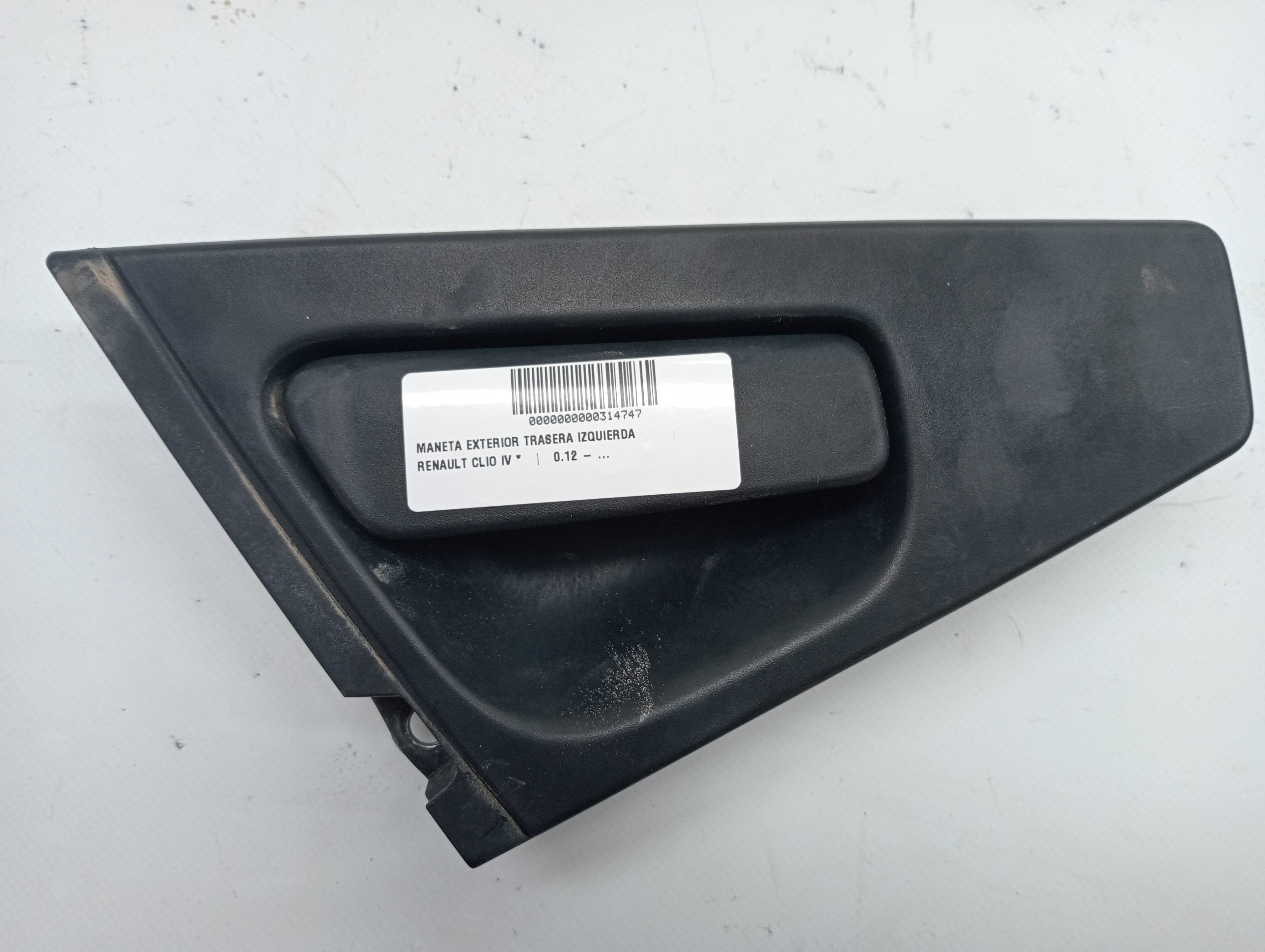 Rear Left Exterior Door Handle RENAULT CLIO IV