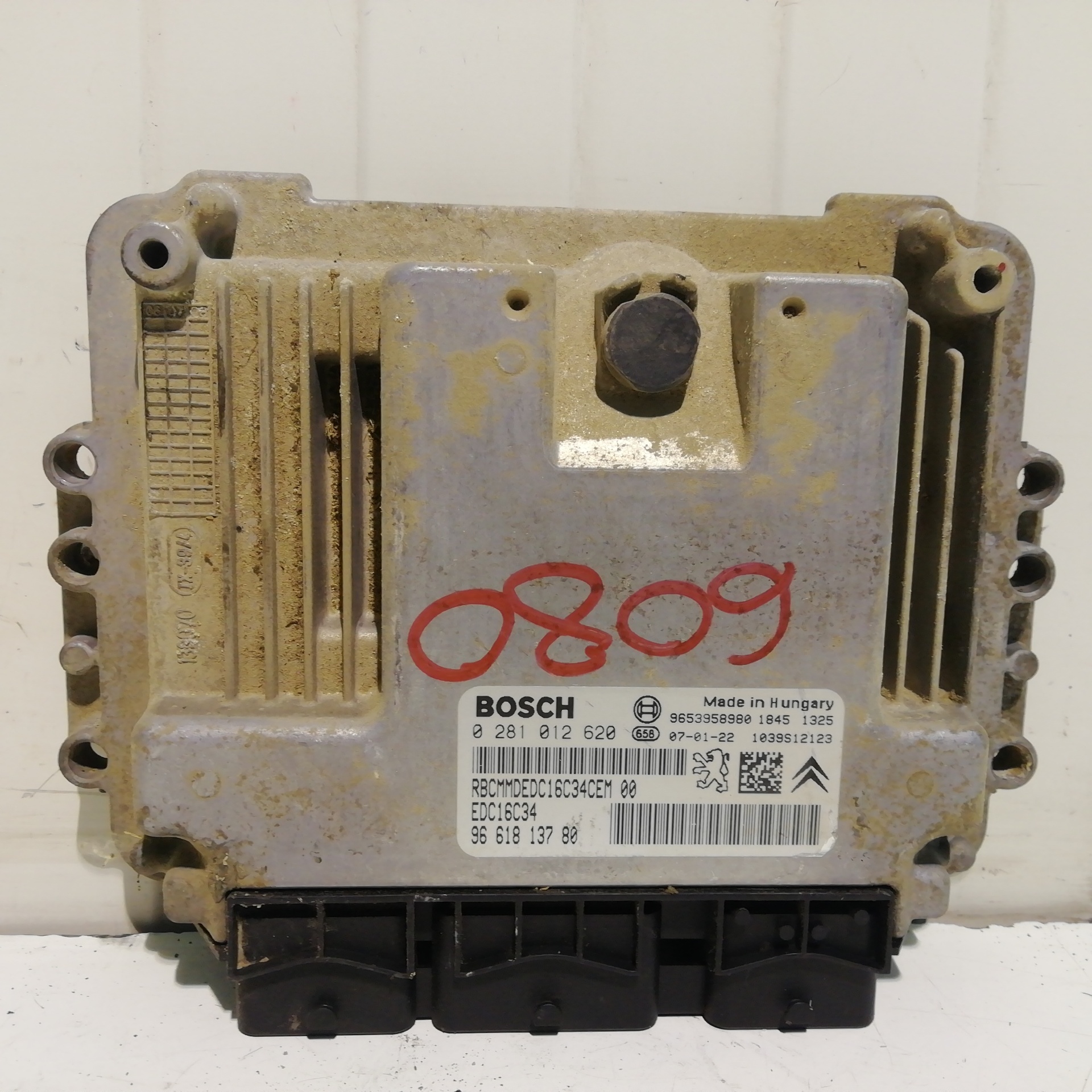 Engine control unit ECU CITROEN BERLINGO STATION WAGON