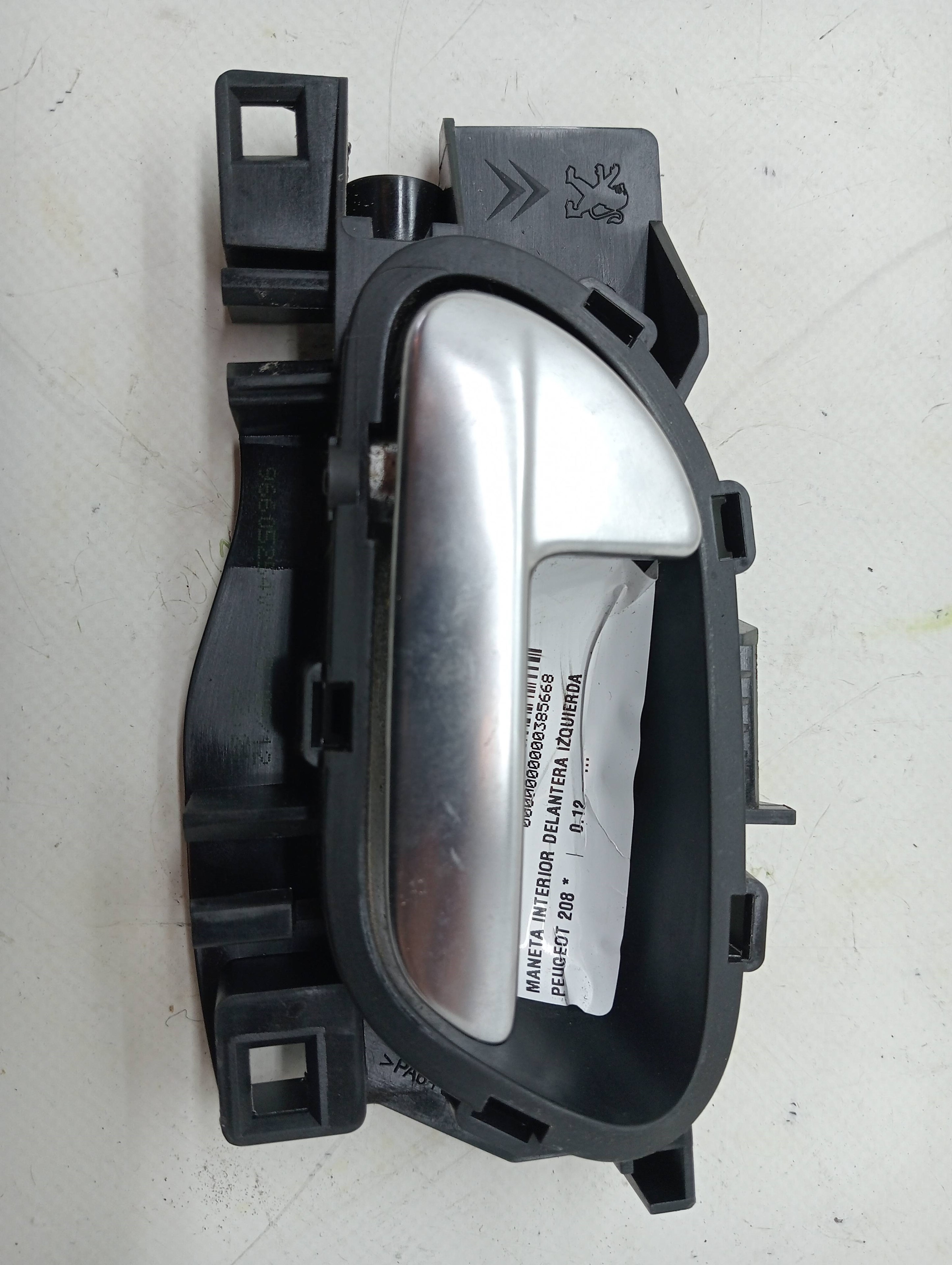 Front Left Interior Door Handle PEUGEOT 208