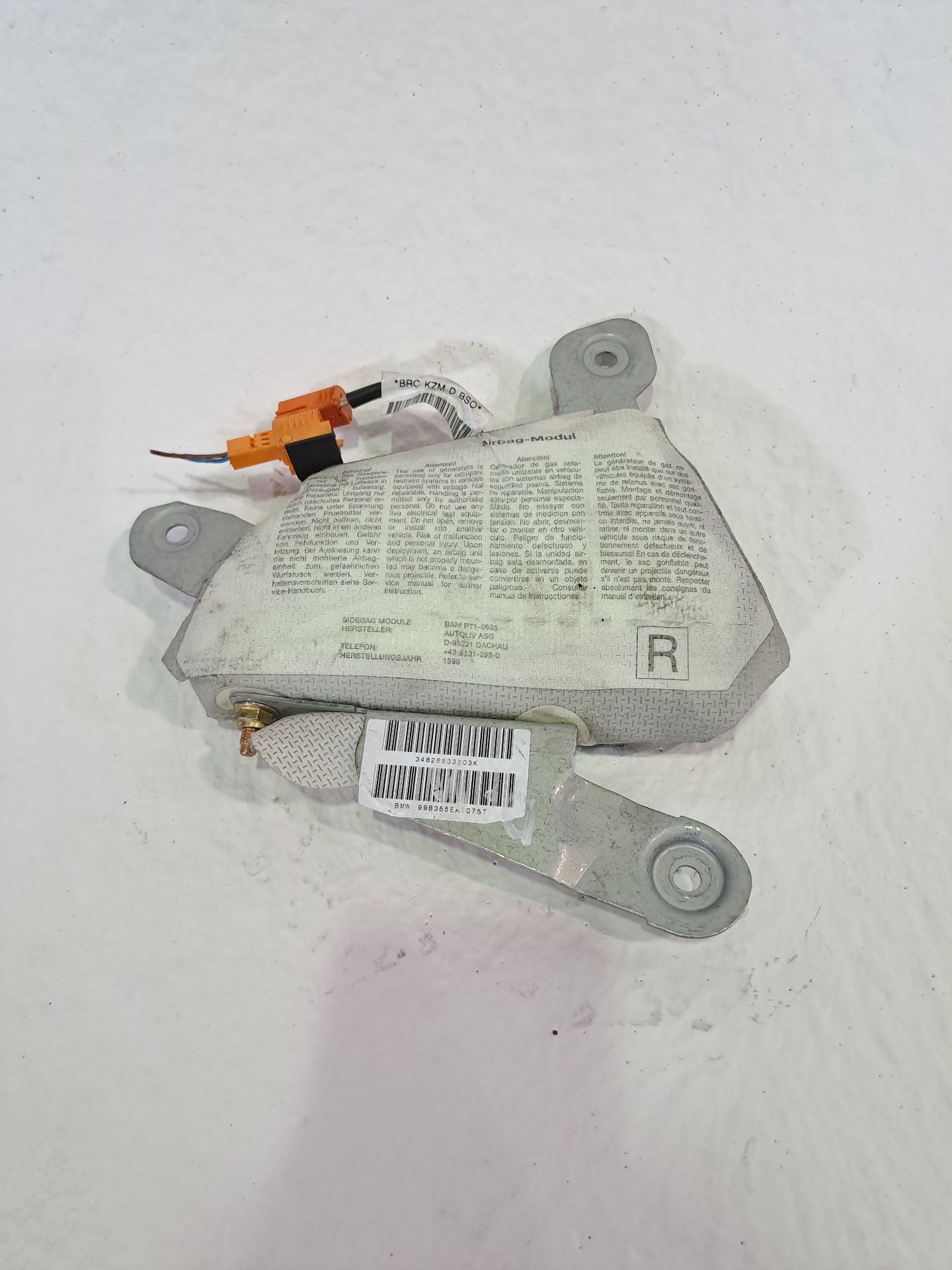 Airbag dianteiro direito BMW SERIE 5 TOURING (E39)