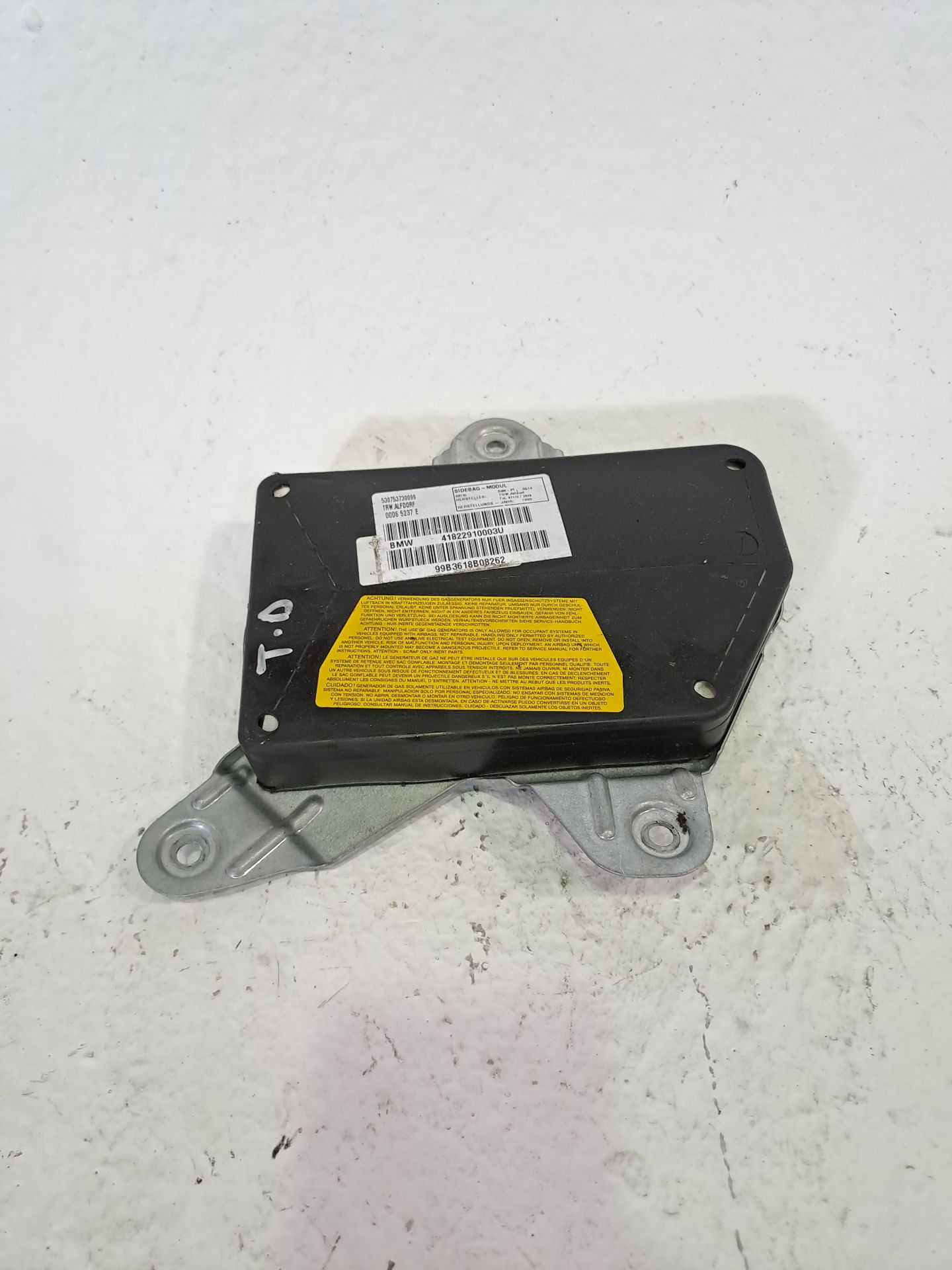 Airbag dianteiro direito BMW SERIE 5 TOURING (E39)