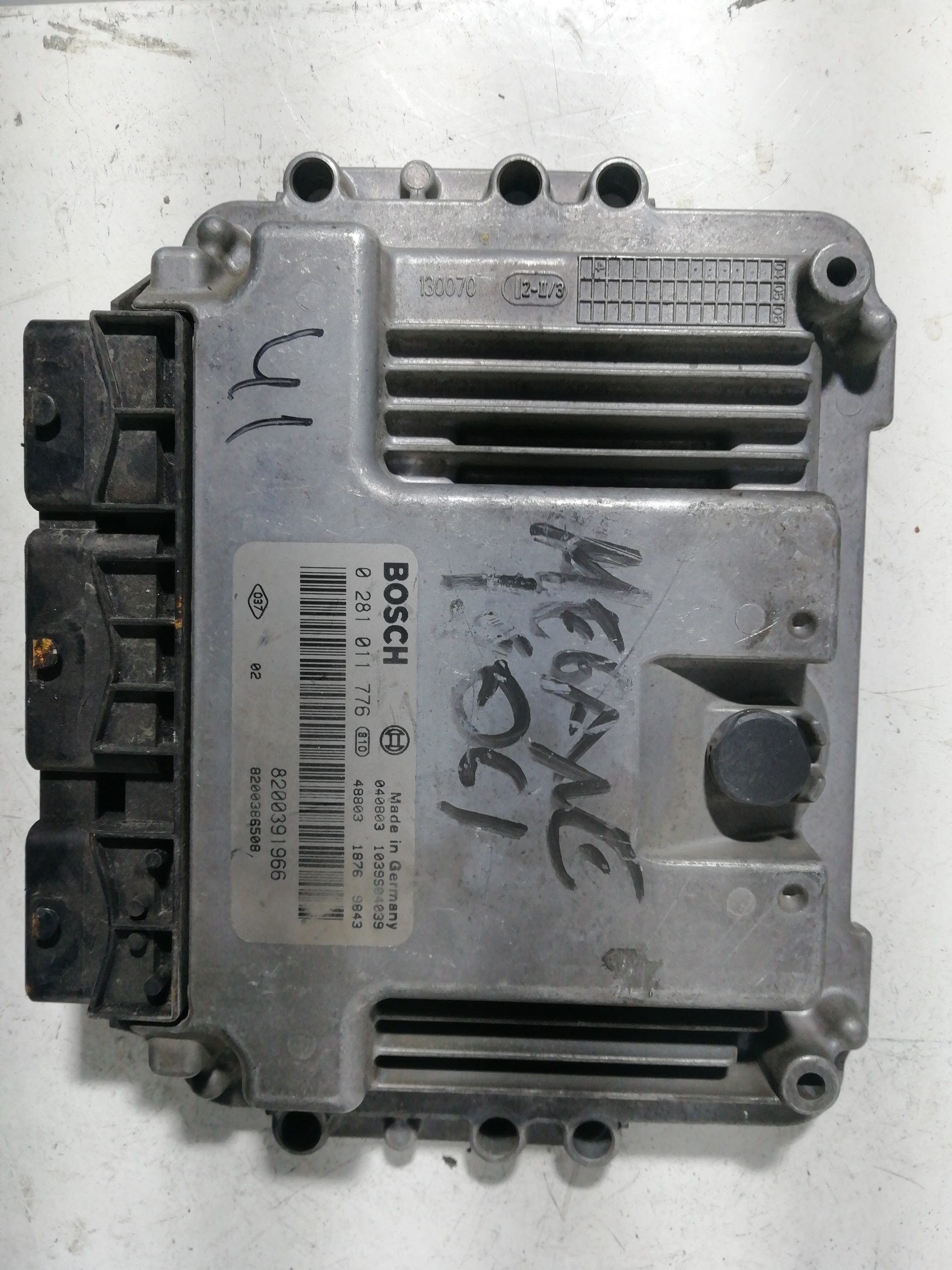 Engine control unit ECU RENAULT MEGANE II BERLINA 5P
