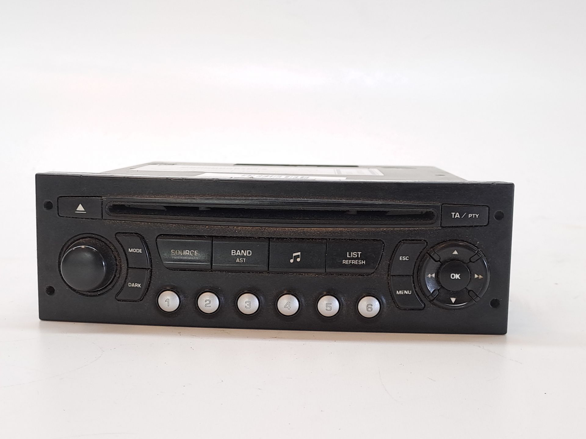 Audiosystem / CD-Radio PEUGEOT PARTNER KASTEN