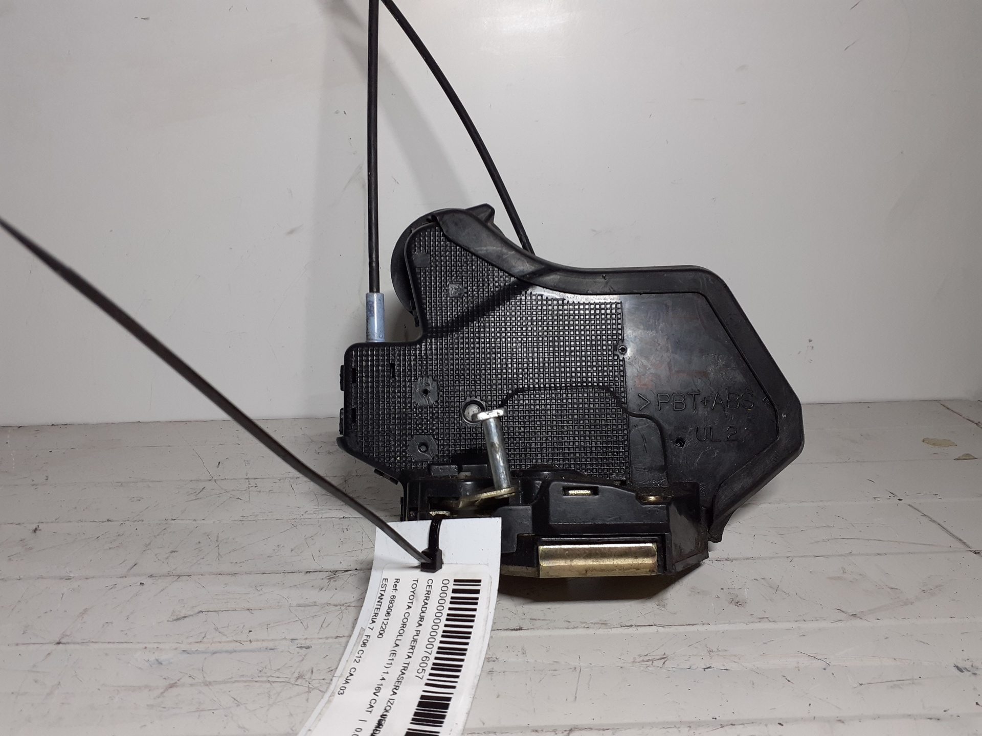 Rear left door lock TOYOTA COROLLA (E11)