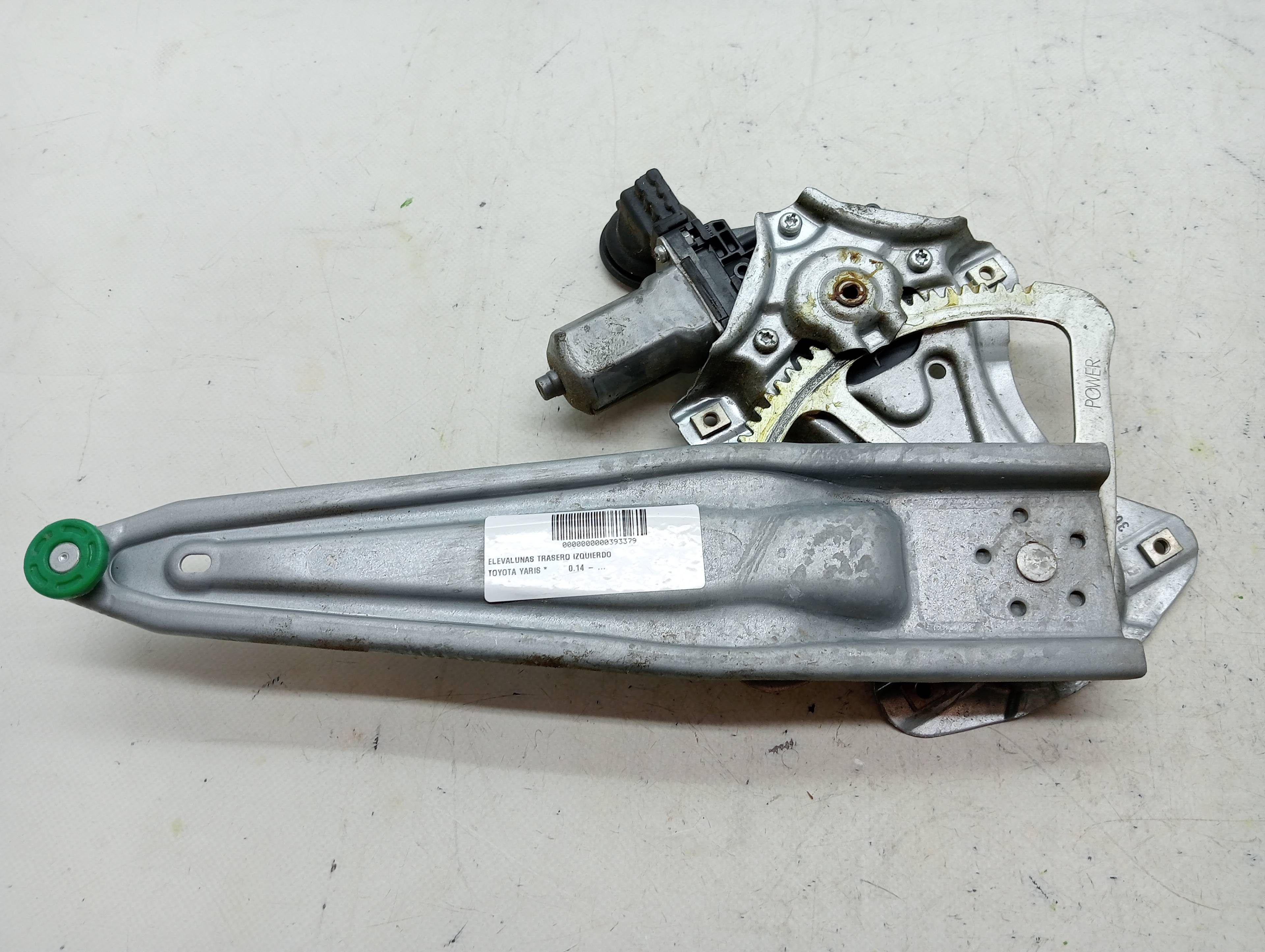 Rear left window regulator TOYOTA YARIS
