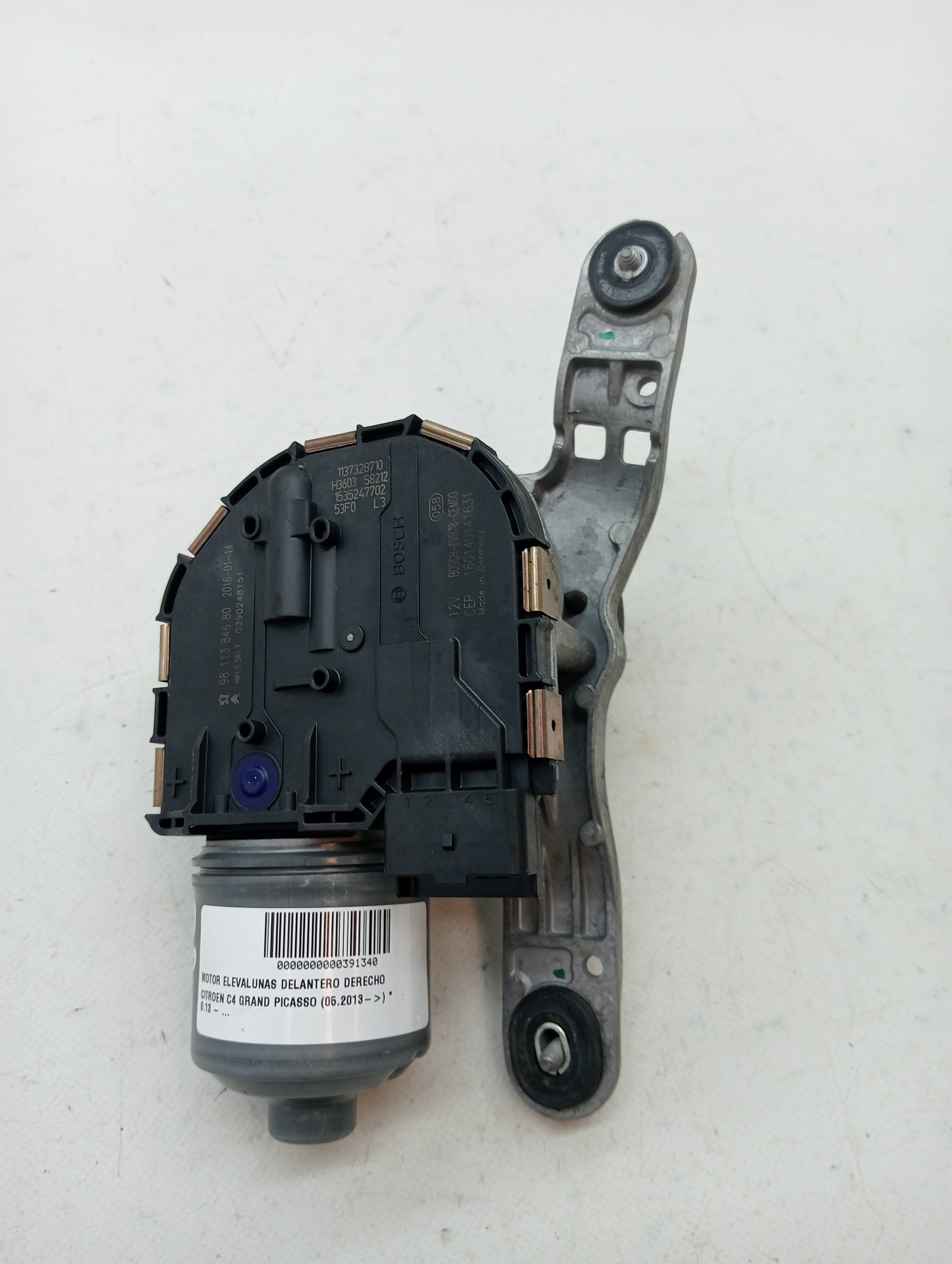 Front Right Window Motor CITROEN C4 GRAND PICASSO
