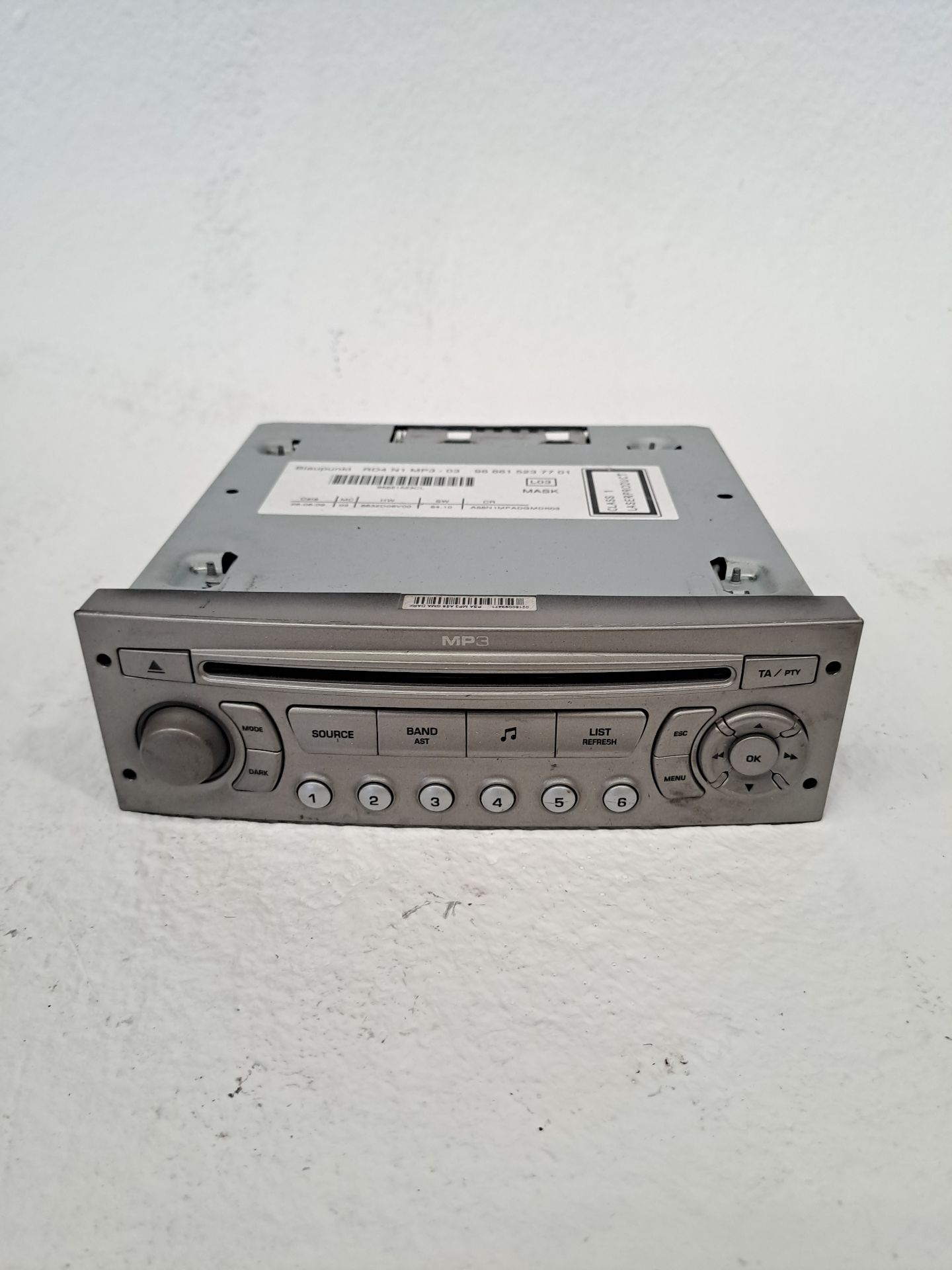 Audiosystem / CD-Radio CITROEN C3 PICASSO