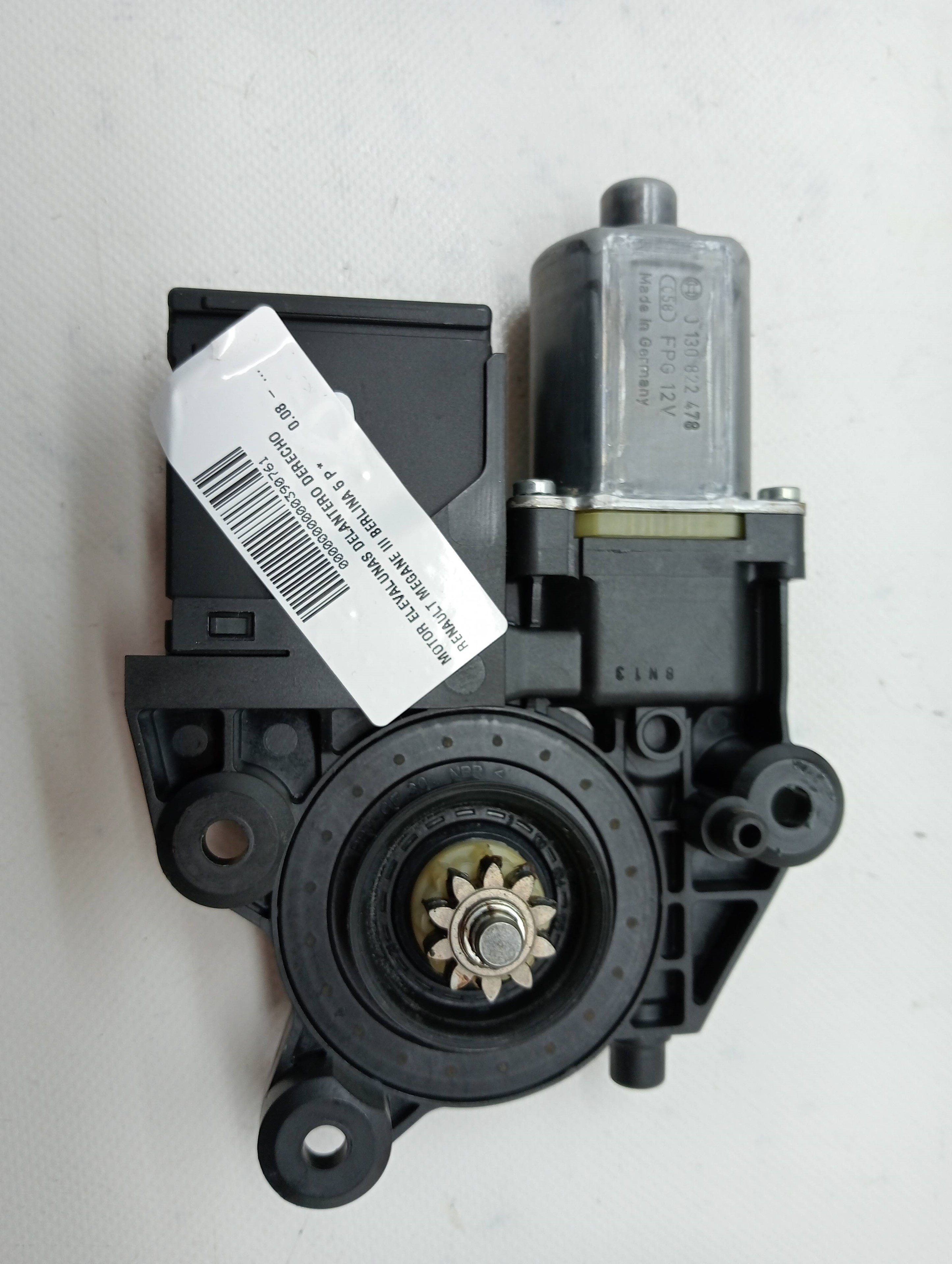 Front Right Window Motor RENAULT MEGANE III BERLINA 5 P