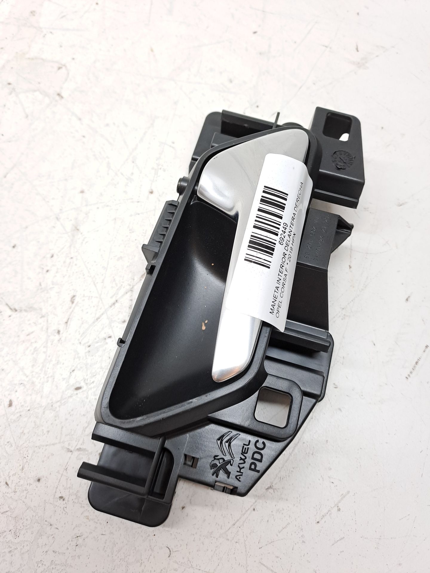 Front Right Interior Door Handle OPEL CORSA F