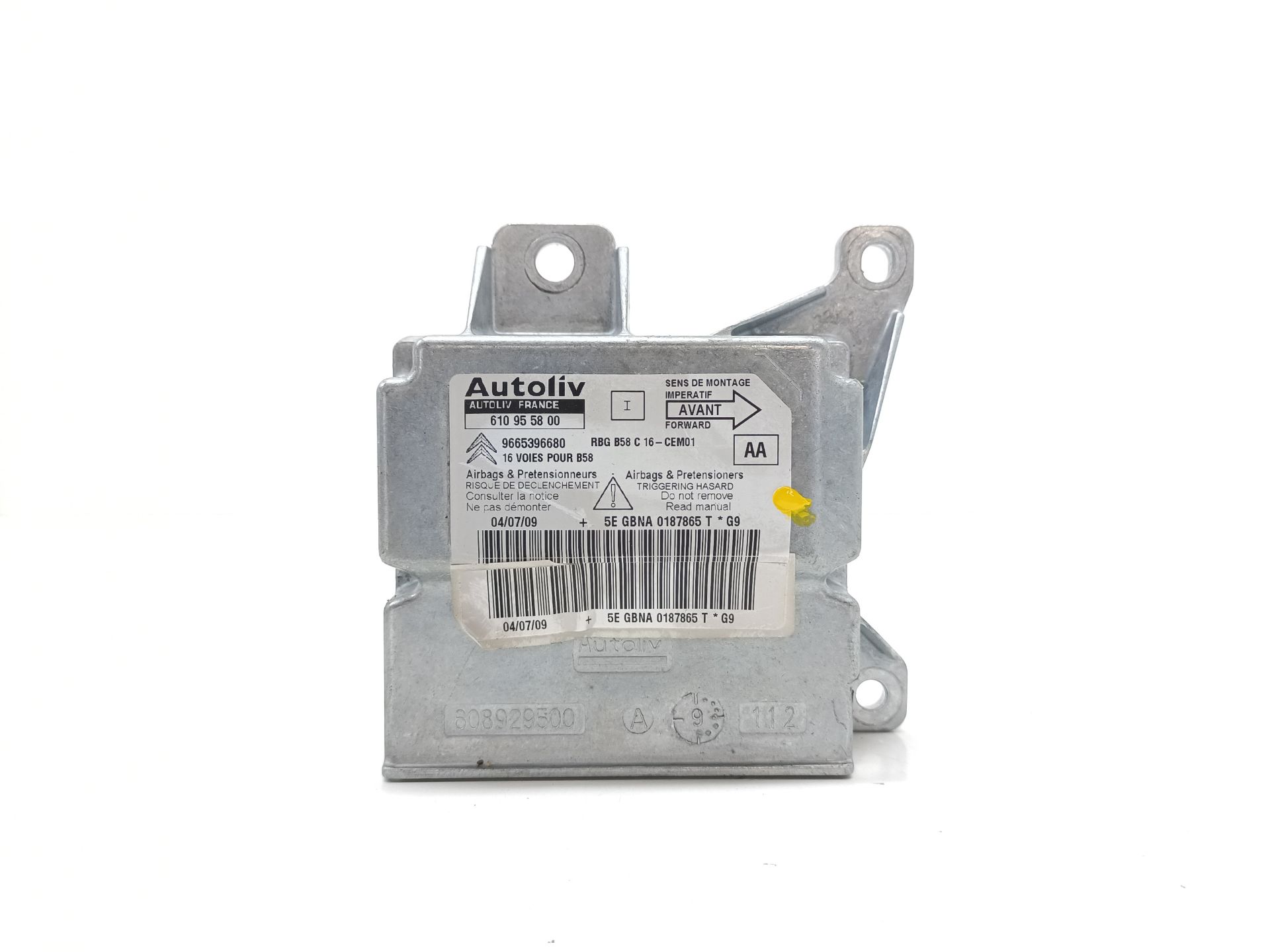 Central do airbag CITROEN C4 BERLINA