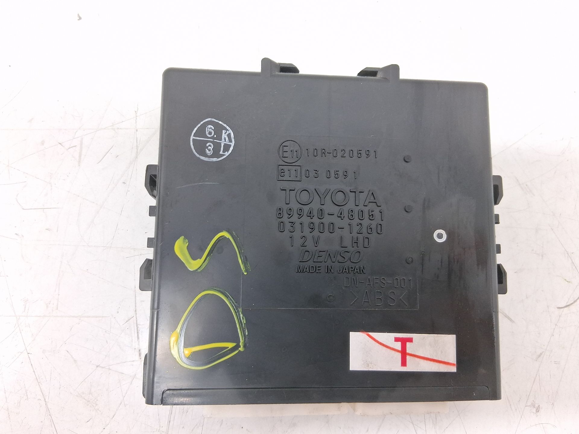 Module électronique LEXUS RX (_U3_)